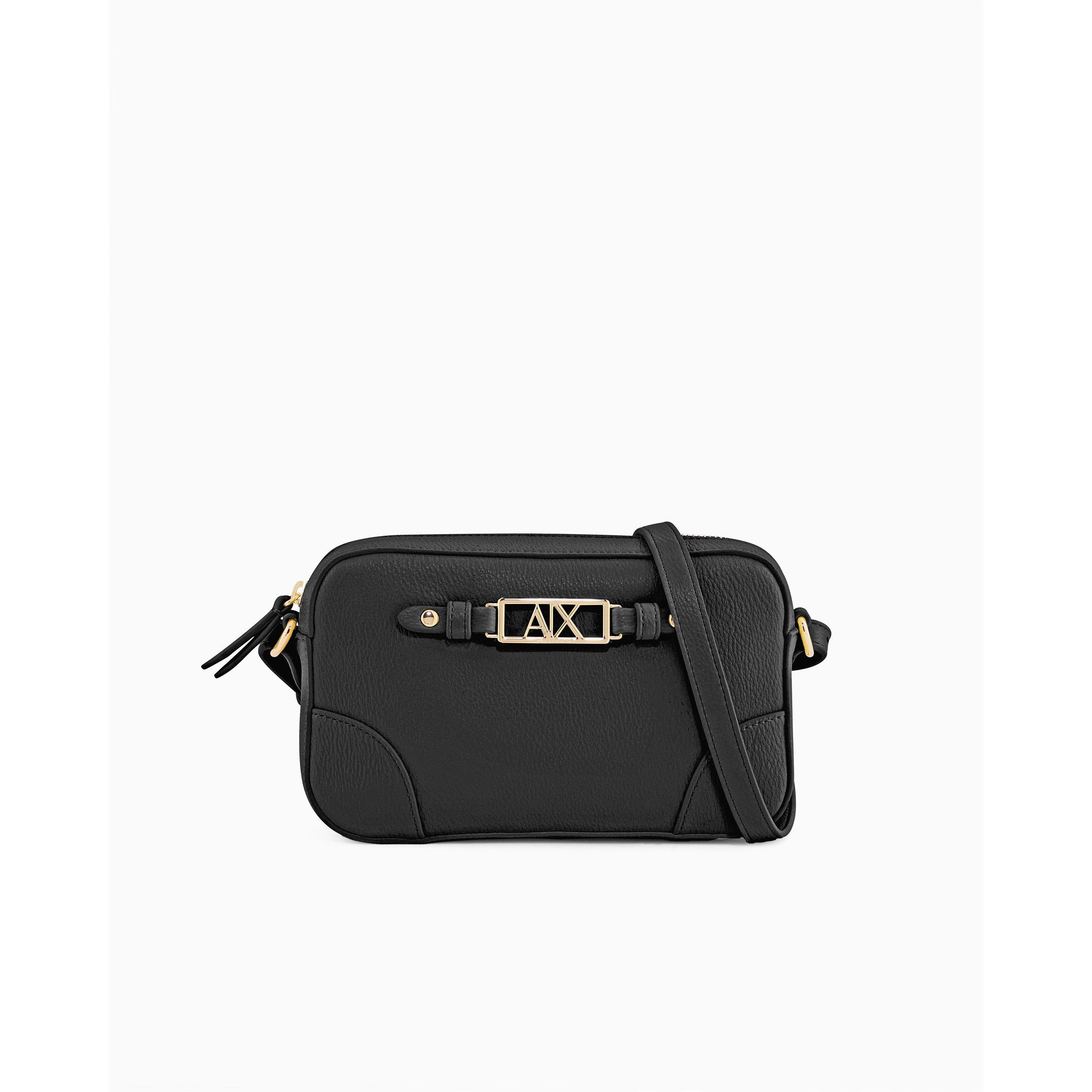 Armani Exchange Women's Black Messenger Bag