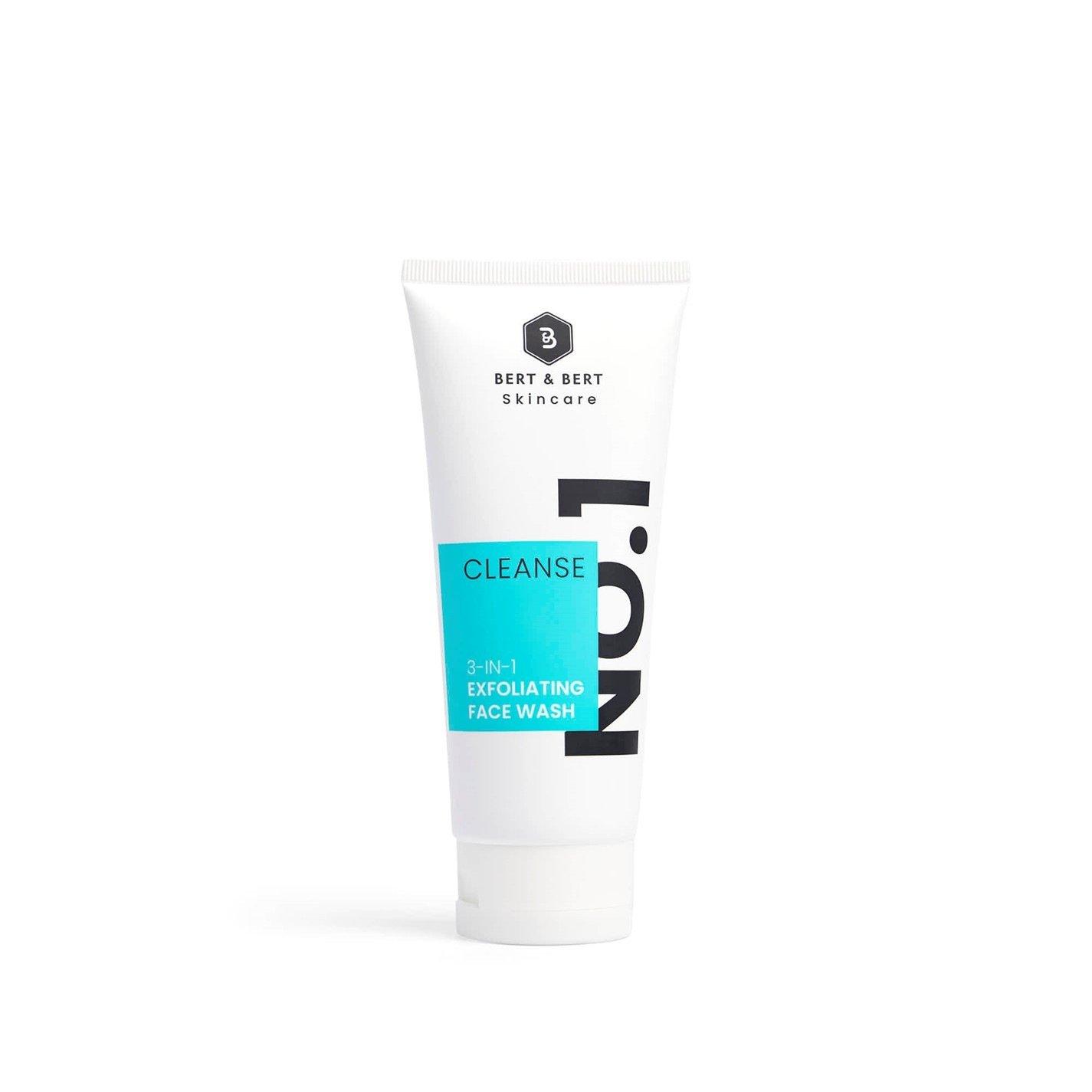 Clear - Bert and Bert - Fa Bert & Bert Men’s 3-in-1 Exfoliating Face Wash - 2