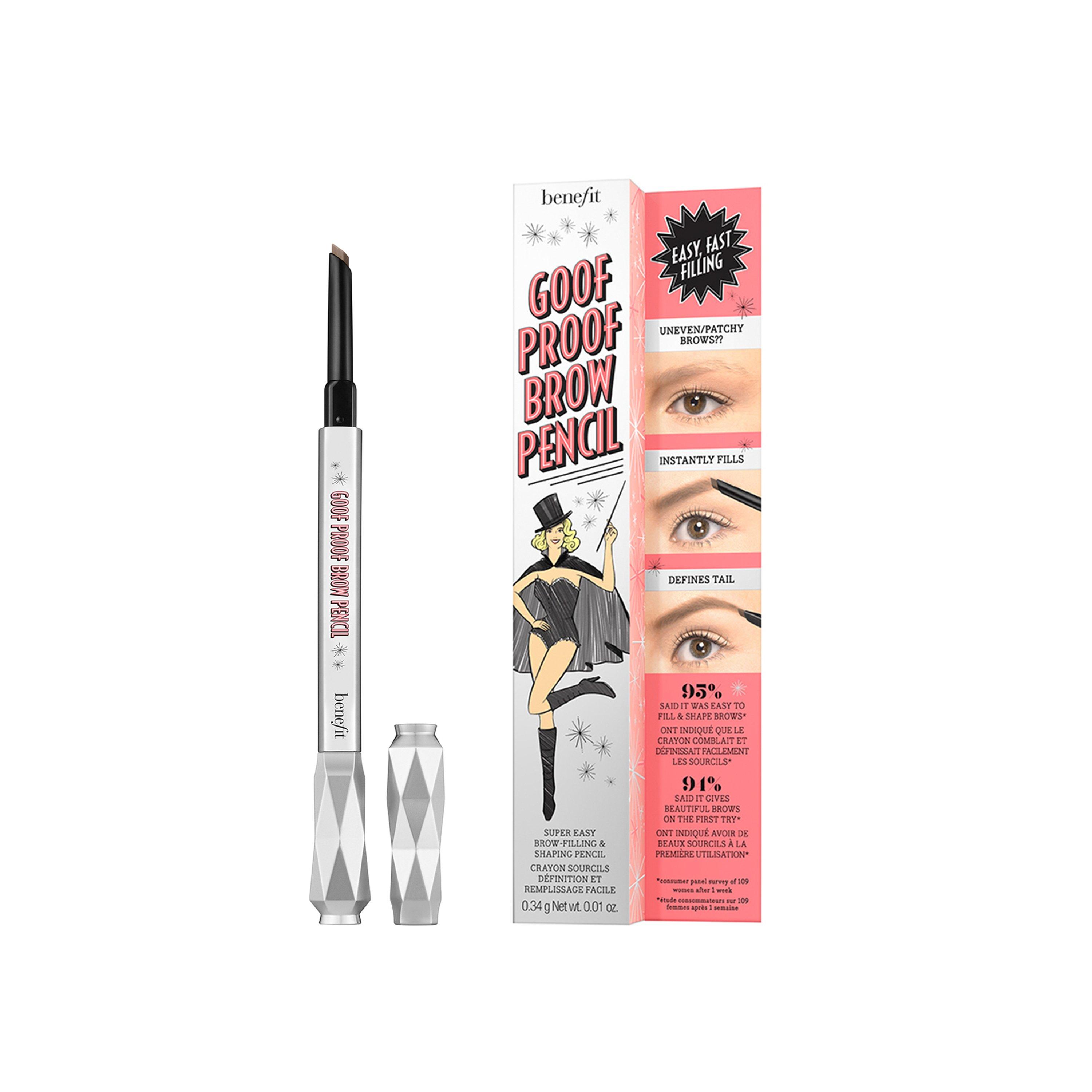04 Medium - Benefit - Women's Goof Proof 12-Hour Waterproof Brow Pencil - 1