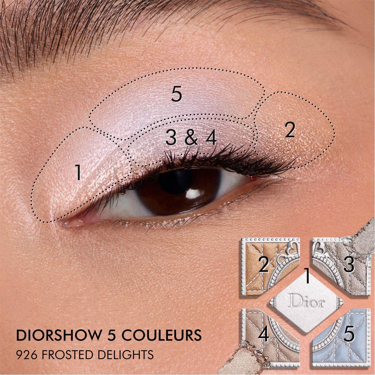 926 FRST DELGHT - DIOR - Diorshow 5 Couleurs Eyeshadow - Limited Edition - 6