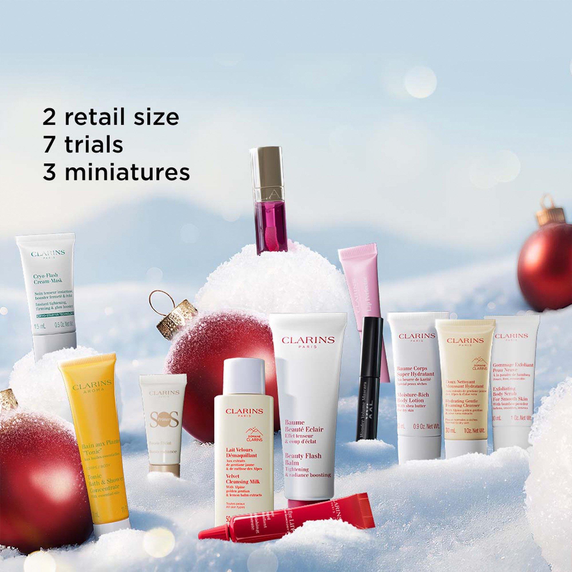 Clear - Clarins - Women’s 12 Day Advent Calendar (Worth £167) - 3