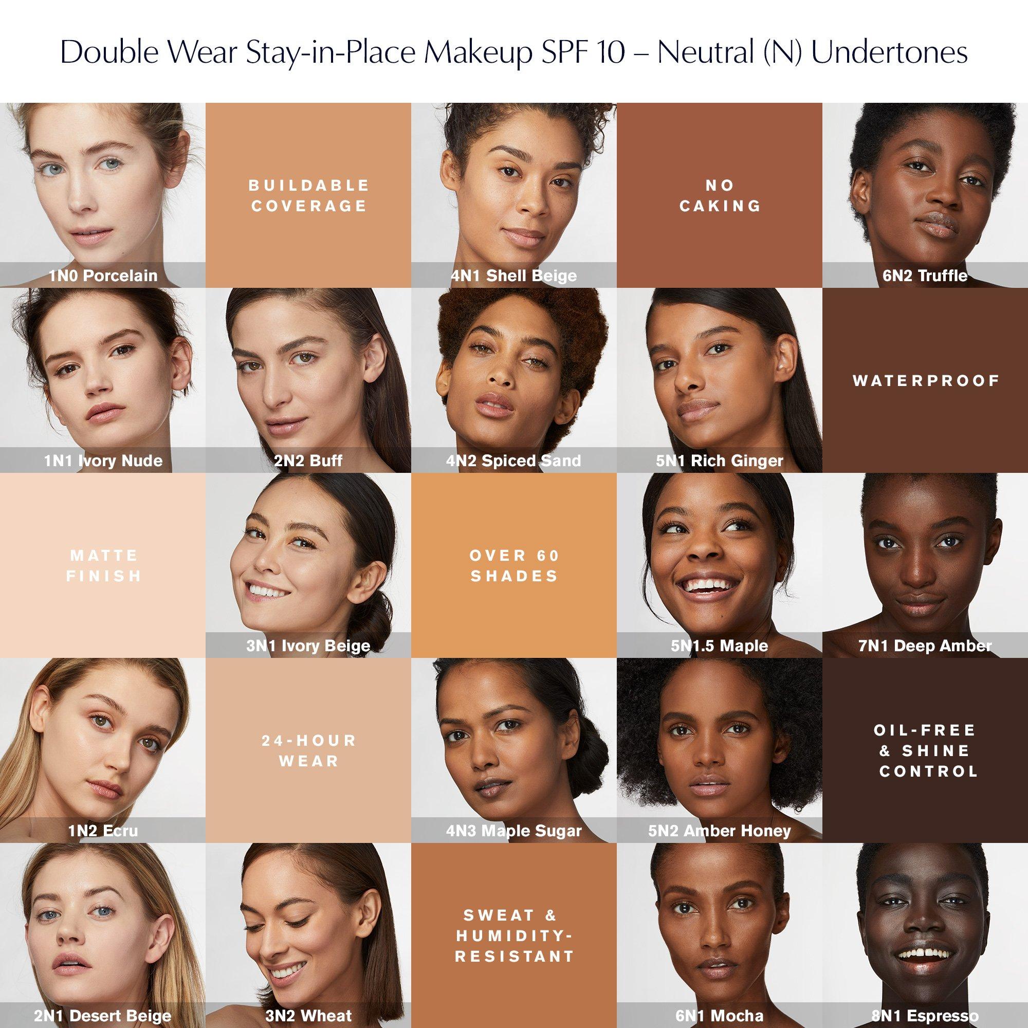Ecru - Estee Lauder - Double Wear Stay-in-Place Foundation SPF10 30ml - 7