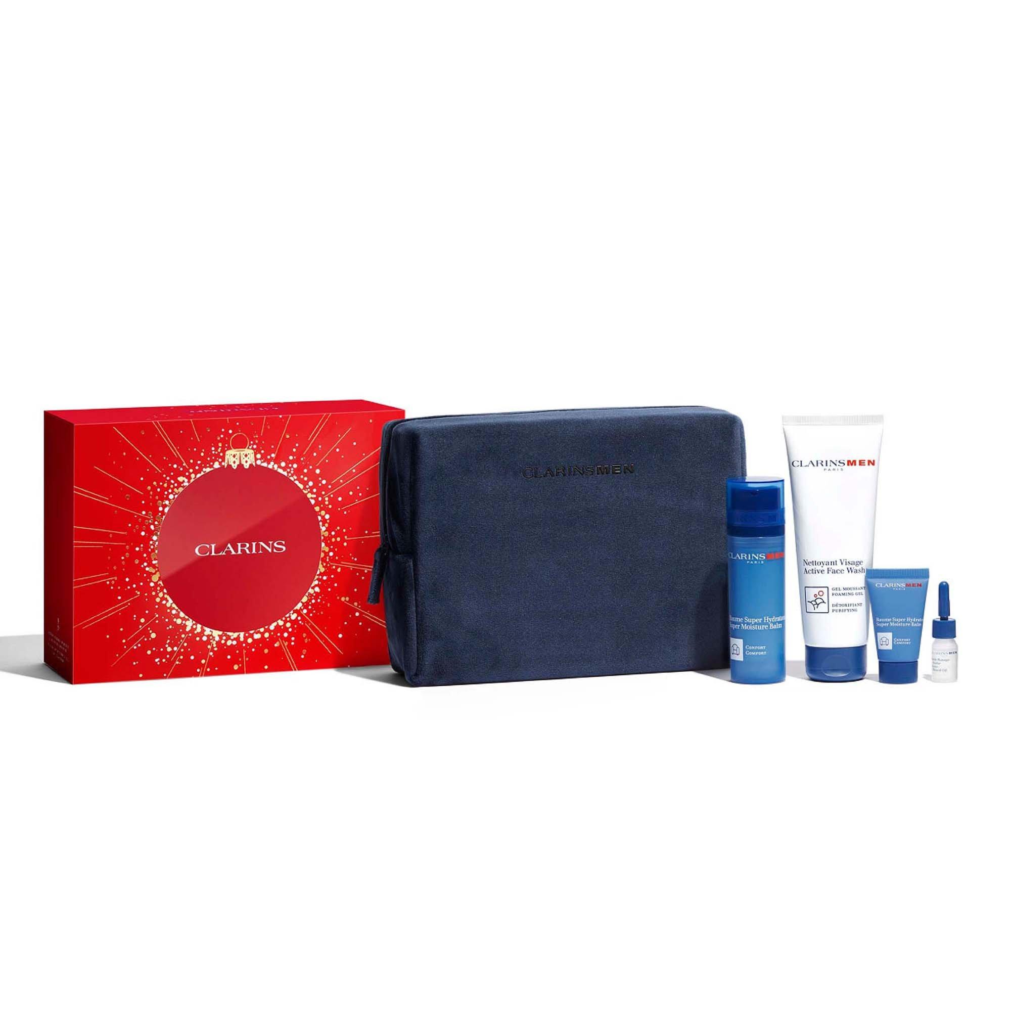 Clear - Clarins - ClarinsMen Hydration Essentials (Worth £68) - 2