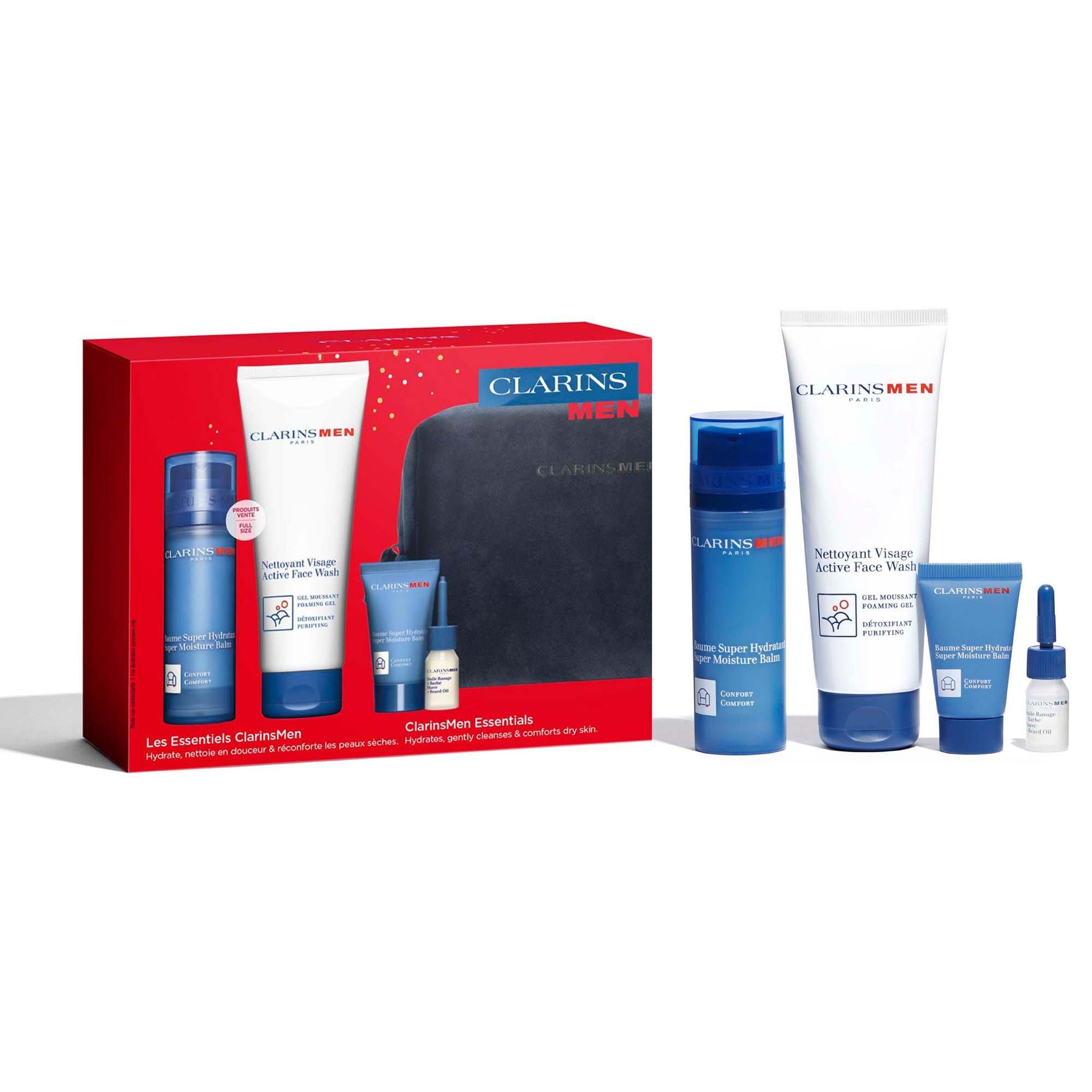 Clear - Clarins - ClarinsMen Hydration Essentials (Worth £68) - 3