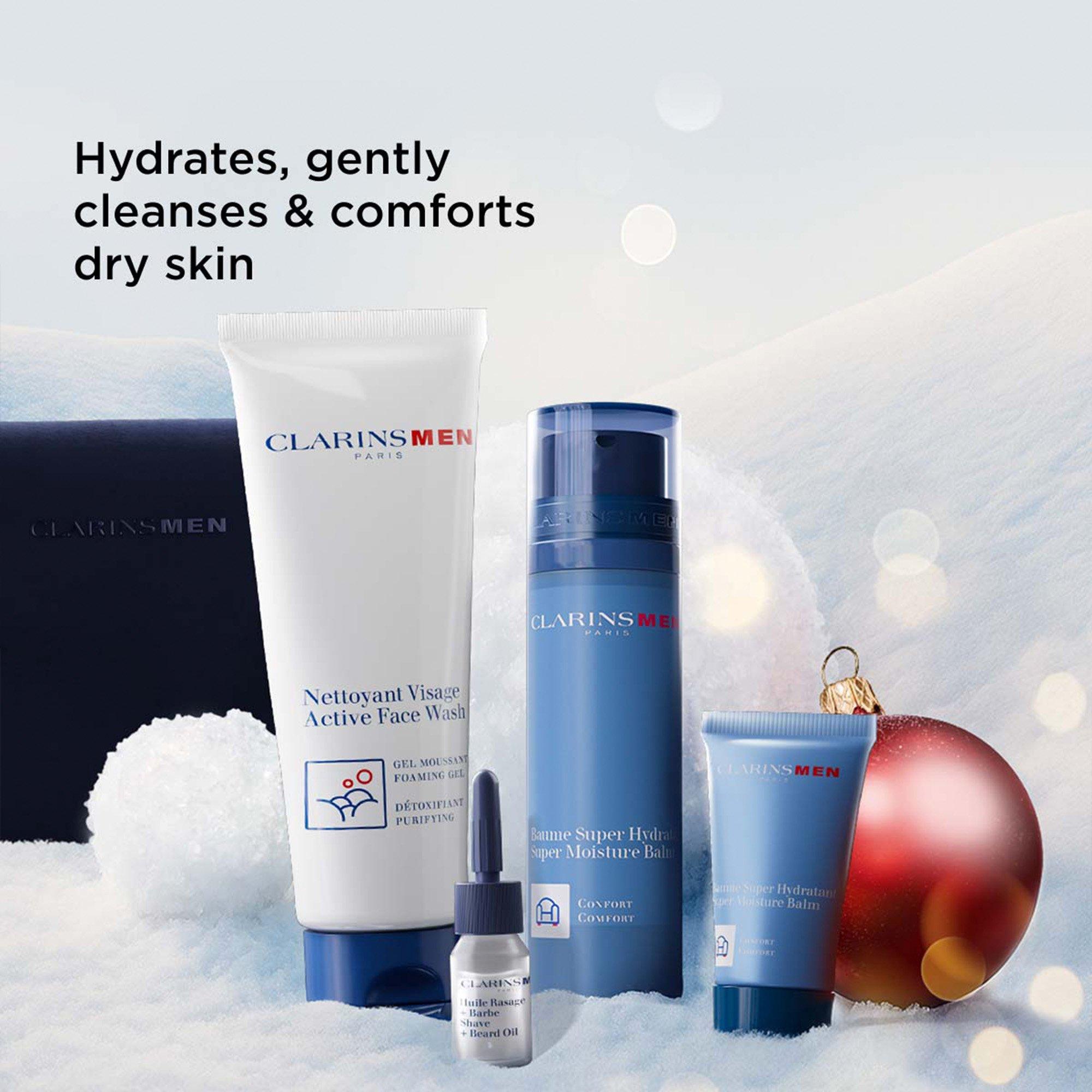 Clear - Clarins - ClarinsMen Hydration Essentials (Worth £68) - 5
