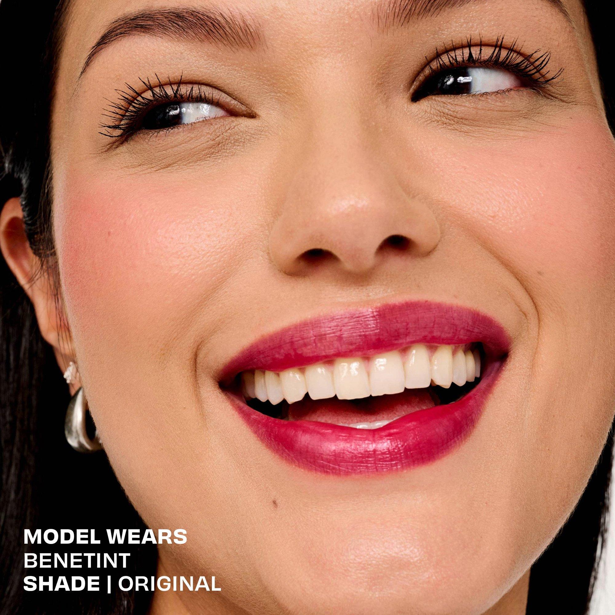 Multi - Benefit - Benefit Rollin with Benetint Cheek & Lip Tint and Limited Edition Lip Oil Duo with Beauty Bag - 6