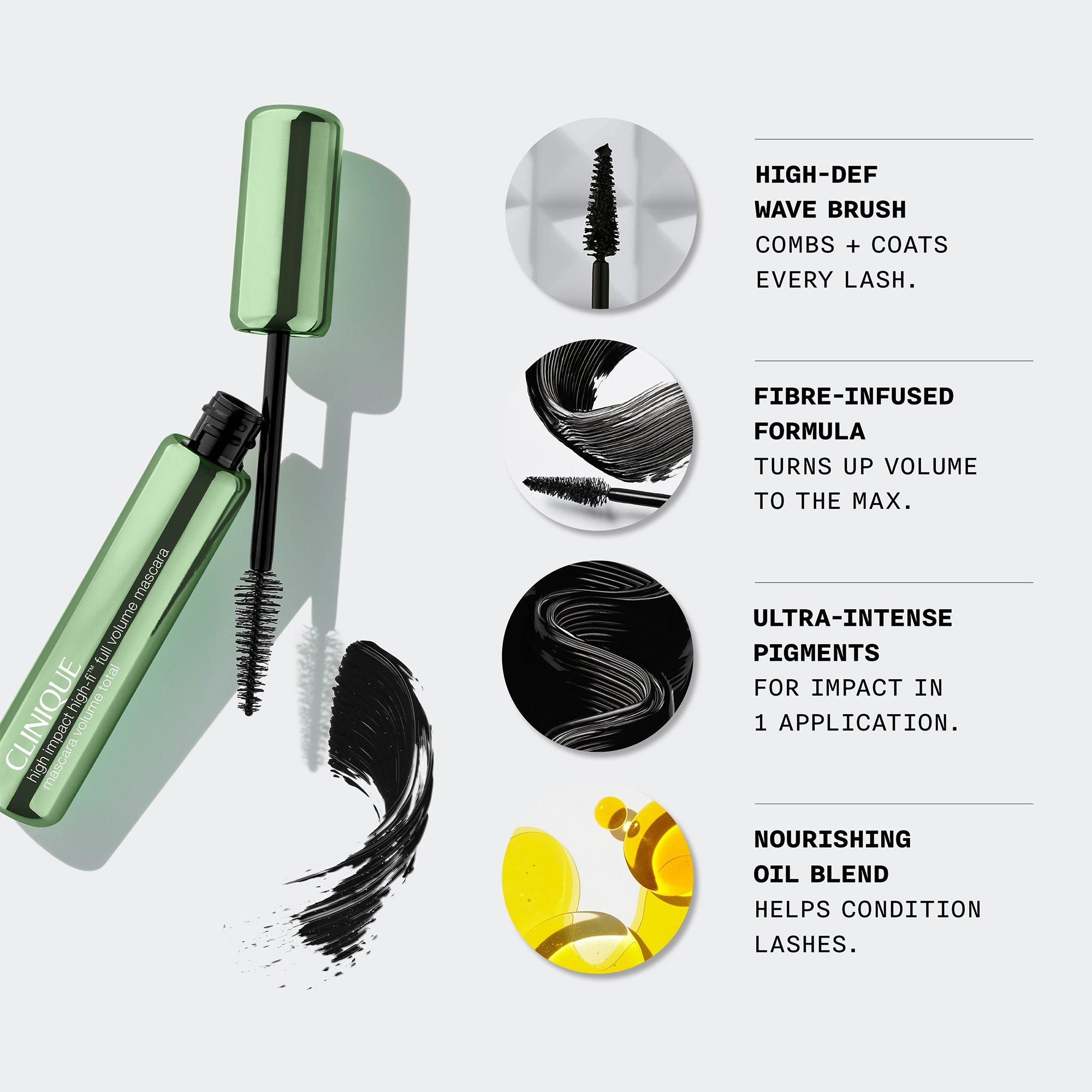 Brown - Clinique - High Impact High-Fi™ Full Volume Mascara - 4