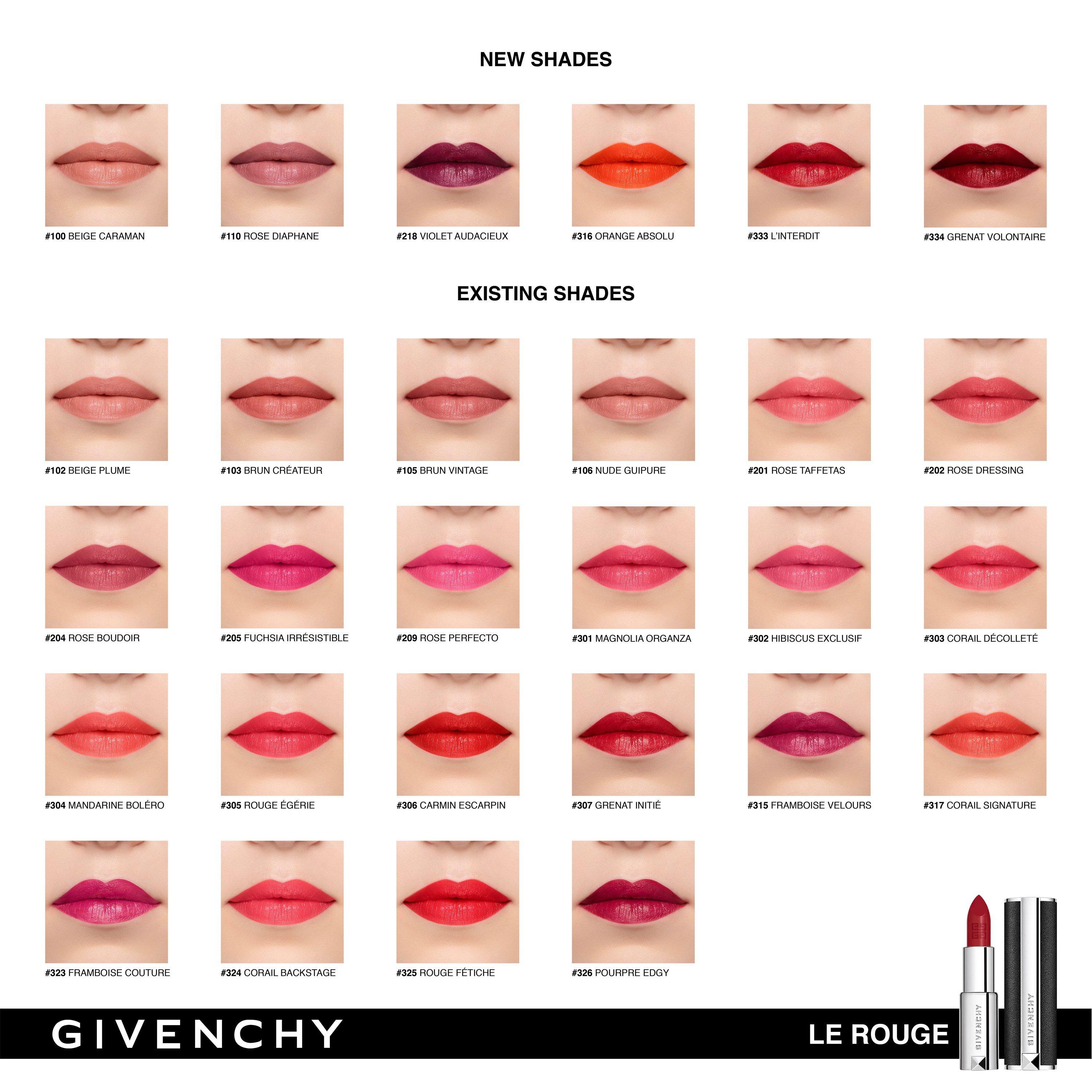  N218 VIOLET AU - GIVENCHY - Givenchy Le Rouge Luminous Matte High Coverage - 3