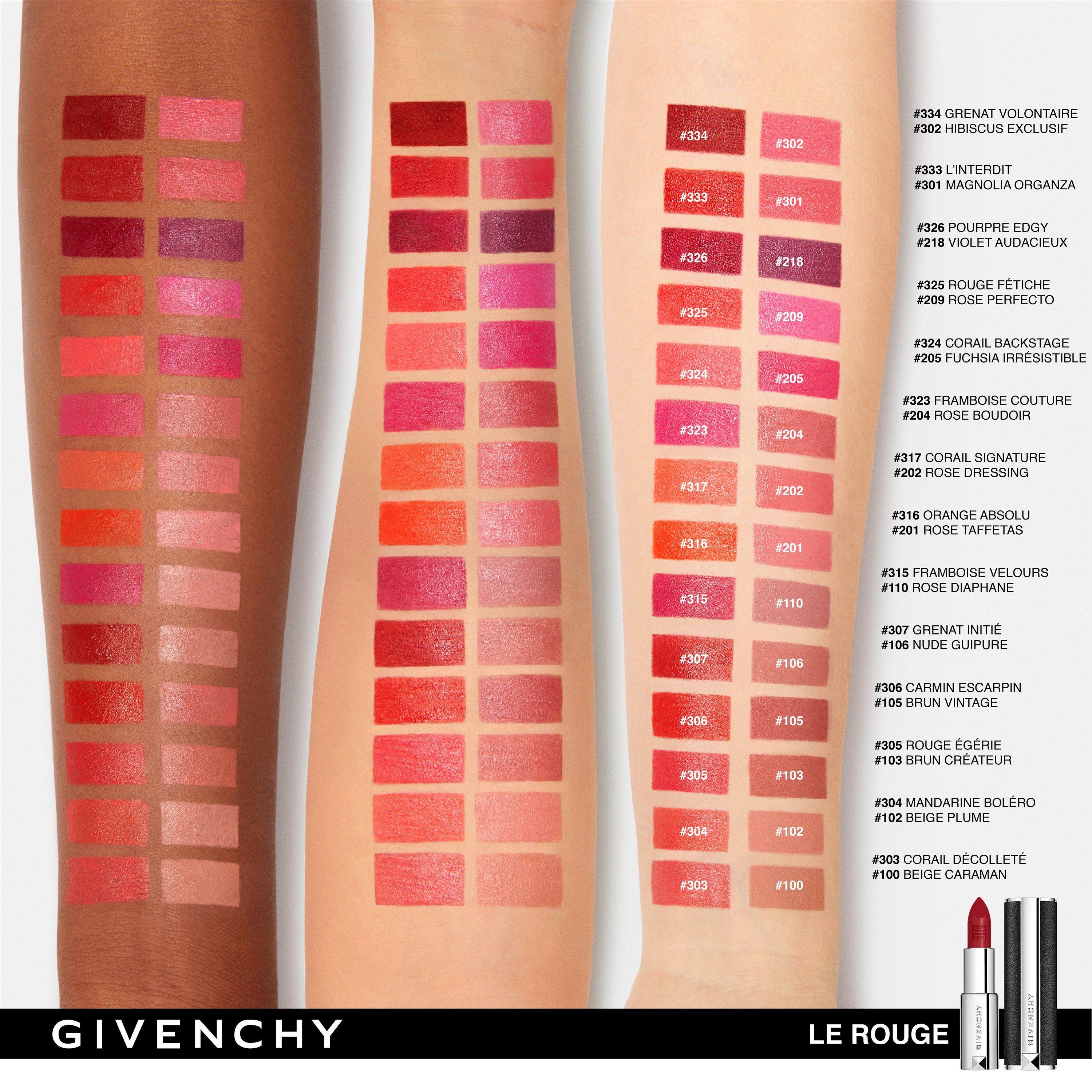  N218 VIOLET AU - GIVENCHY - Givenchy Le Rouge Luminous Matte High Coverage - 7