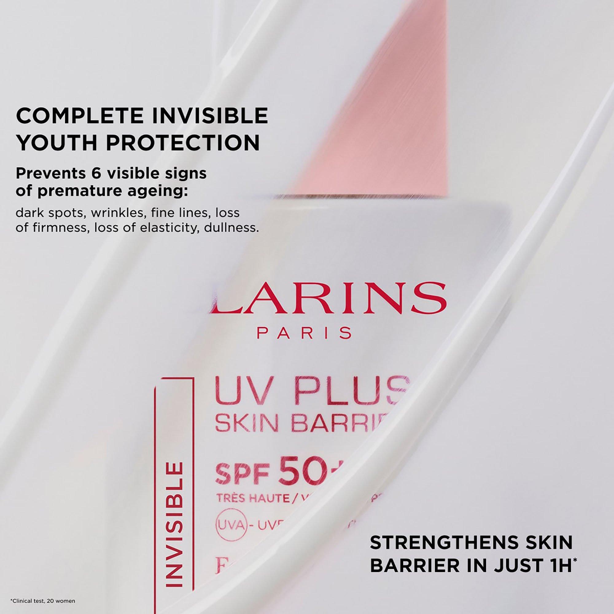 Clear - Clarins - UV Plus Multi-Protection Moisturising Screen SPF50 Translucent - 5