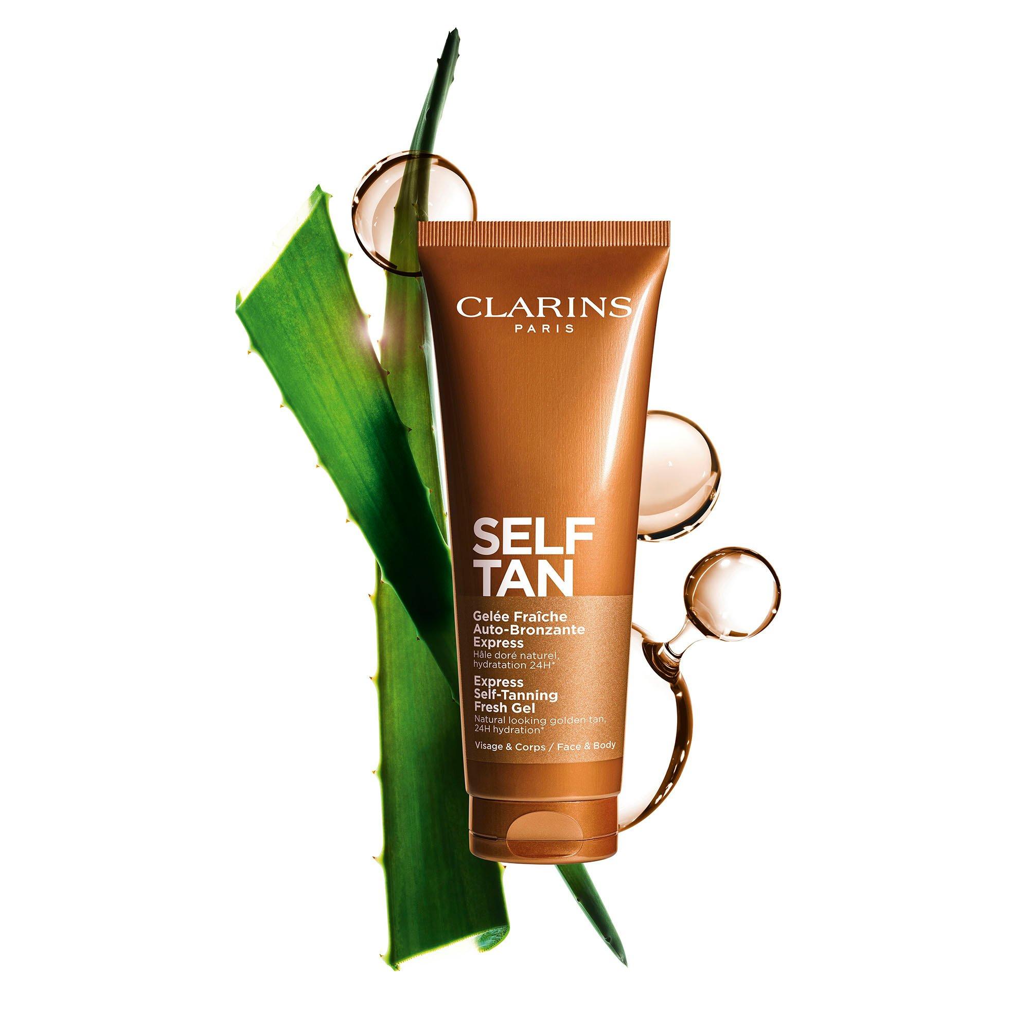 Clear - Clarins - Express Self-Tanning Fresh Gel - 2