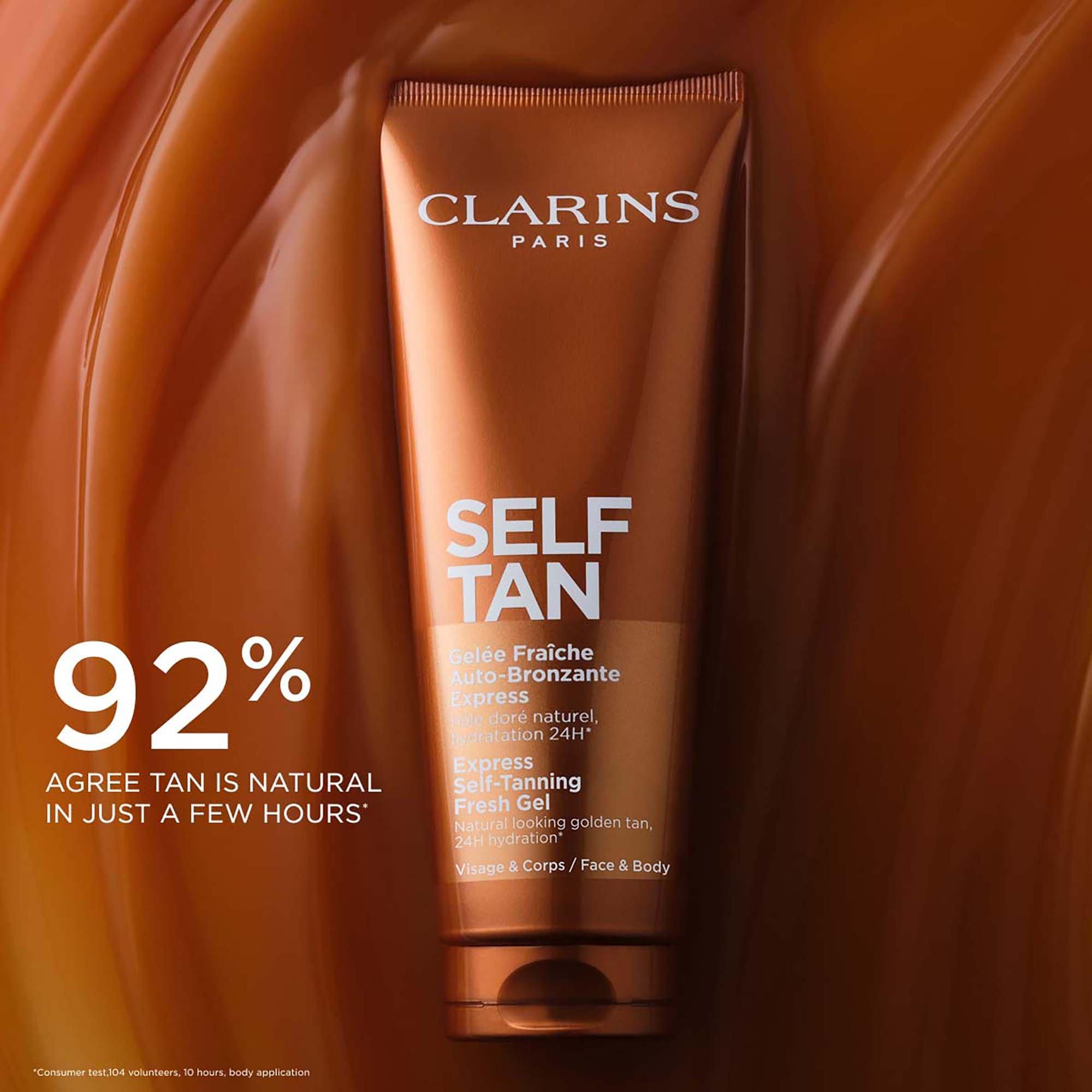 Clear - Clarins - Express Self-Tanning Fresh Gel - 4