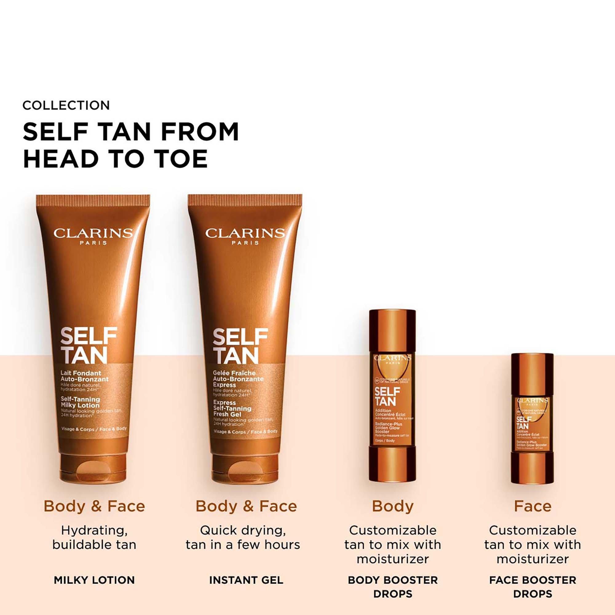 Clear - Clarins - Express Self-Tanning Fresh Gel - 10
