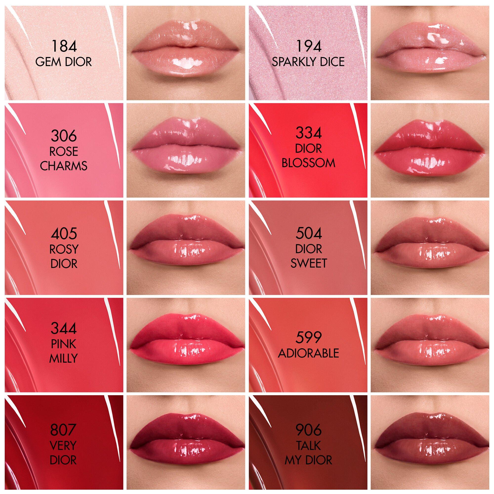184GemDior - DIOR - Dior Addict Glass Lipstick Ultra-Shine and Hydrating Lip Gloss Stick - 4