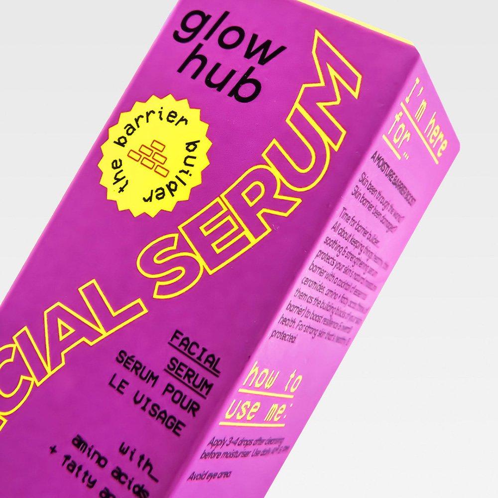 Clear - Glow Hub - Barrier Builder Serum - 3