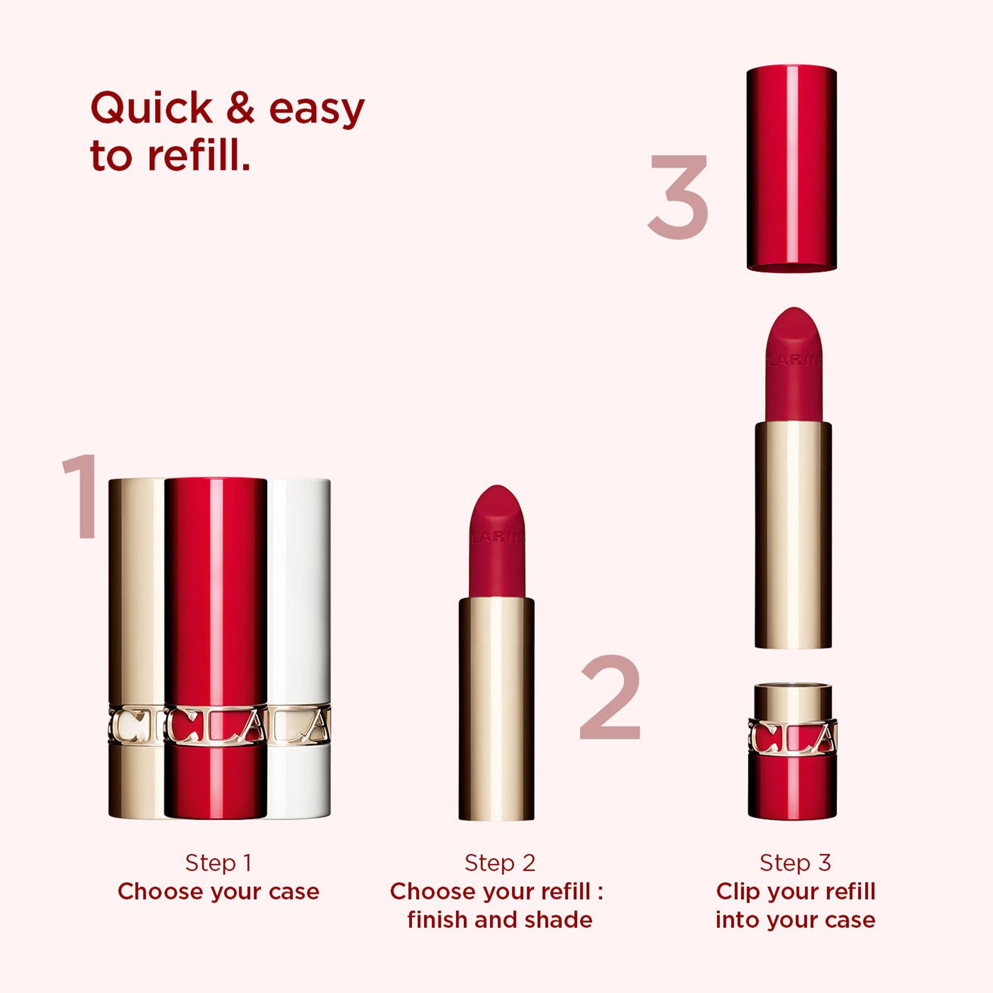 Soft berry - Clarins - Joli Rouge Velvet Lipstick Refill - 7