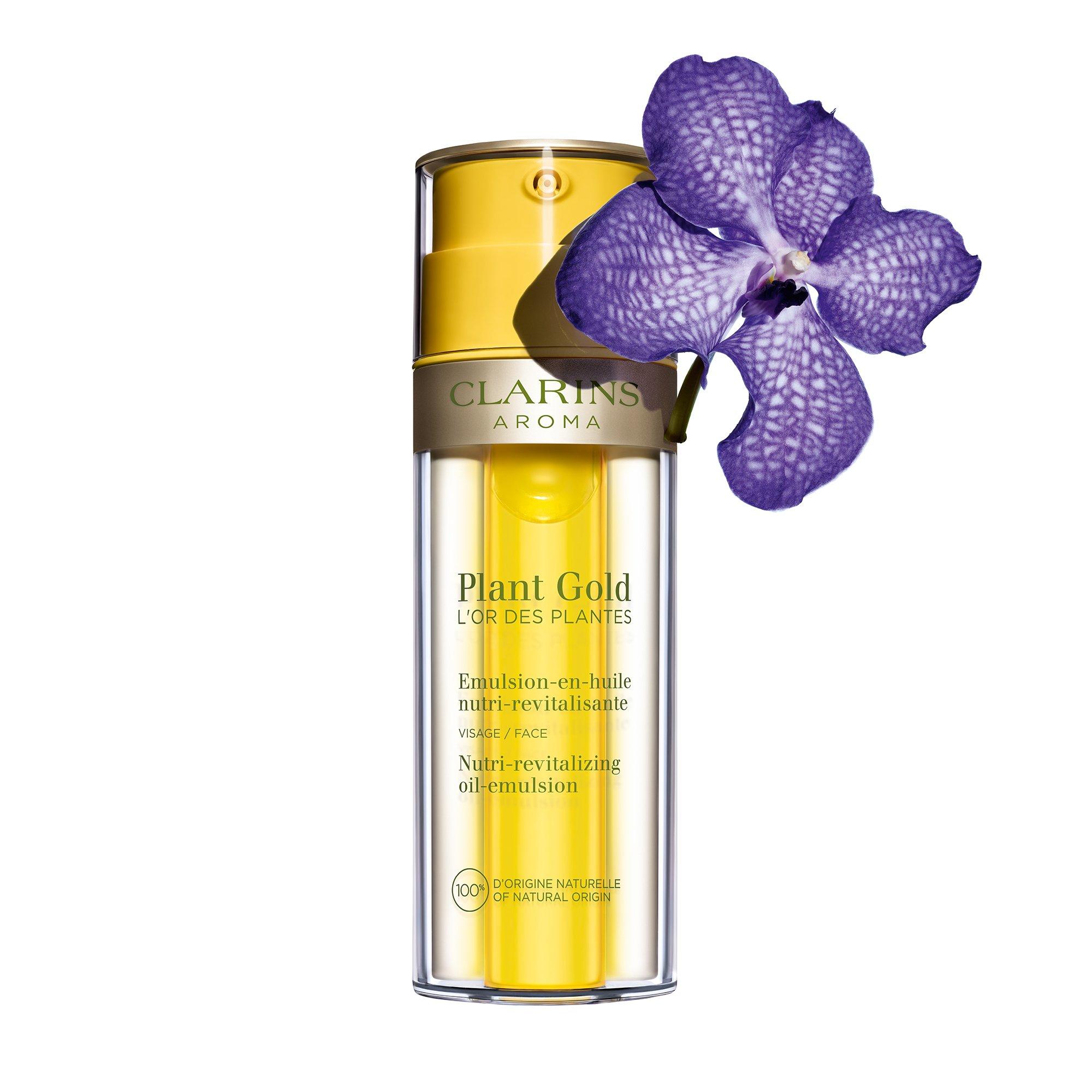 Clear - Clarins - Plant Gold Nutri-Revitalizing Oil-Emulsion - 2