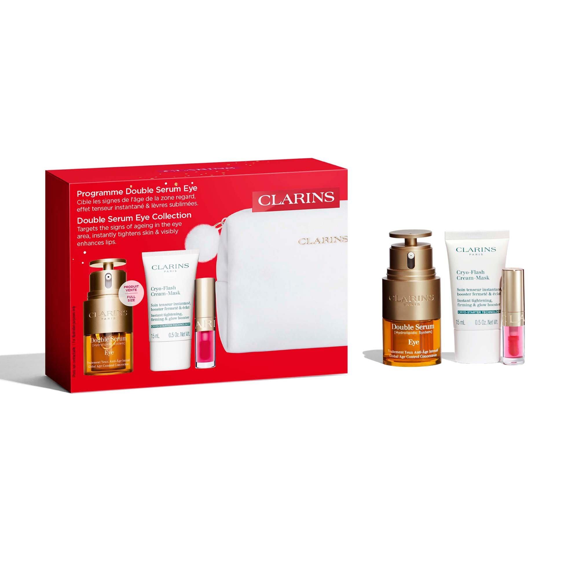 Clear - Clarins - Double Serum Eye Collection (Worth £76) - 3