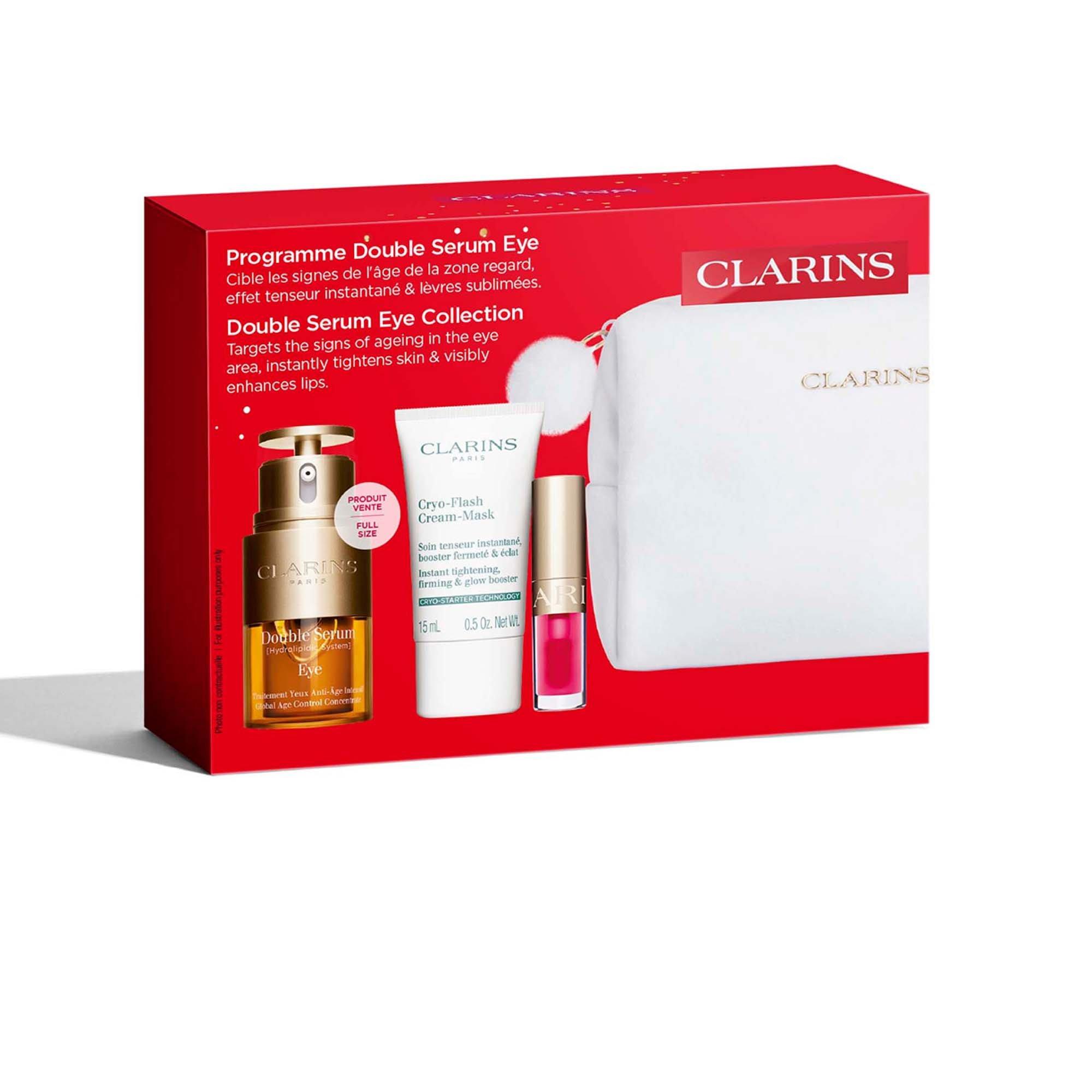 Clear - Clarins - Double Serum Eye Collection (Worth £76) - 4