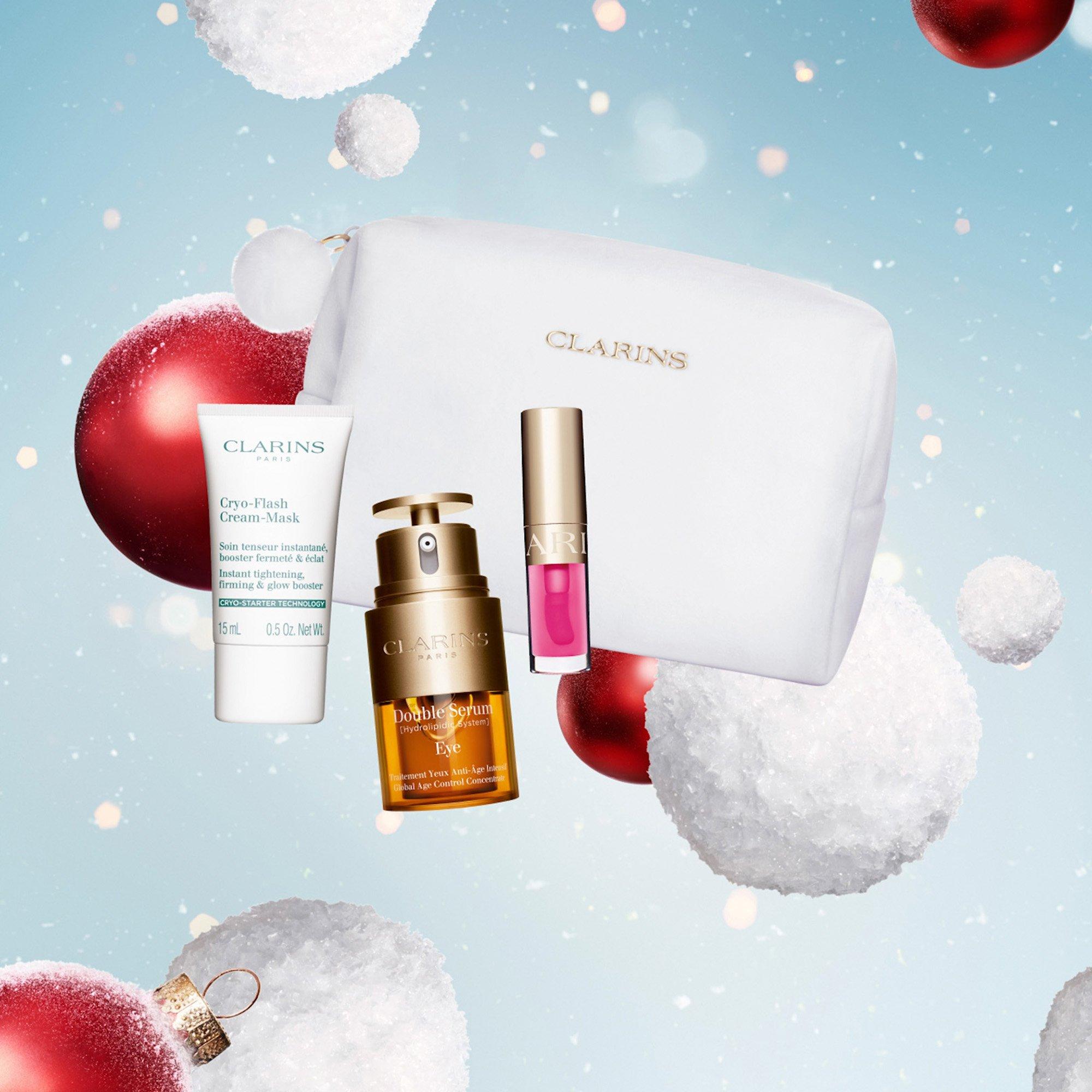 Clear - Clarins - Double Serum Eye Collection (Worth £76) - 5