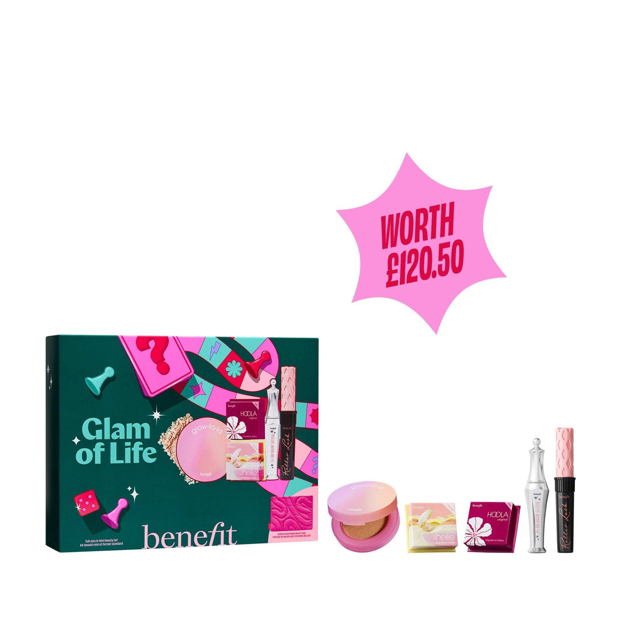 Multi - Benefit - Glam of Life Mascara Brow and Cheek 5-piece Makeup Gift Set Worth £120.50 with Limited Edi - 9