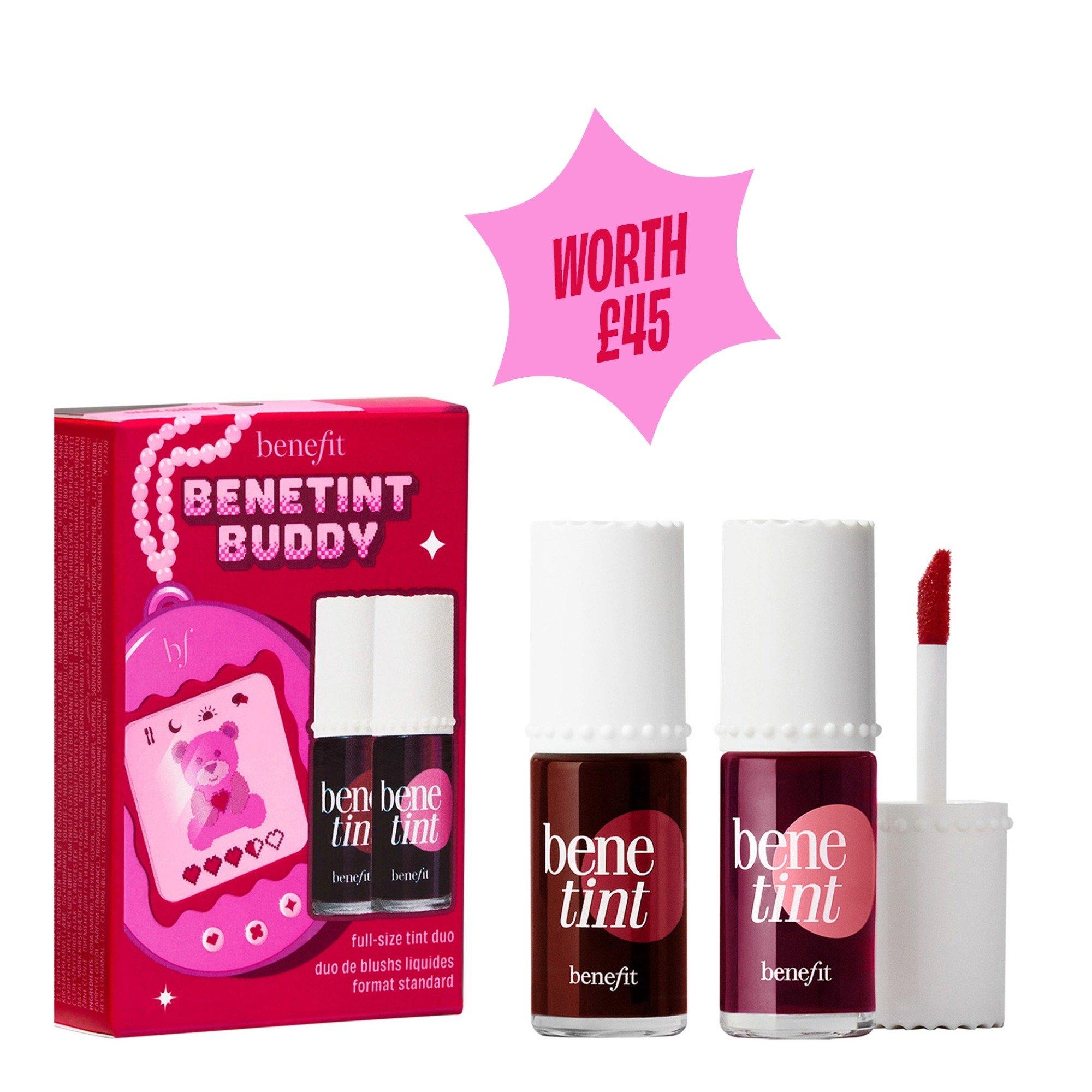 Multi - Benefit - Benetint Buddy Benetint Cheek & Lip Stain Gift Set Duo Worth £45 - 8