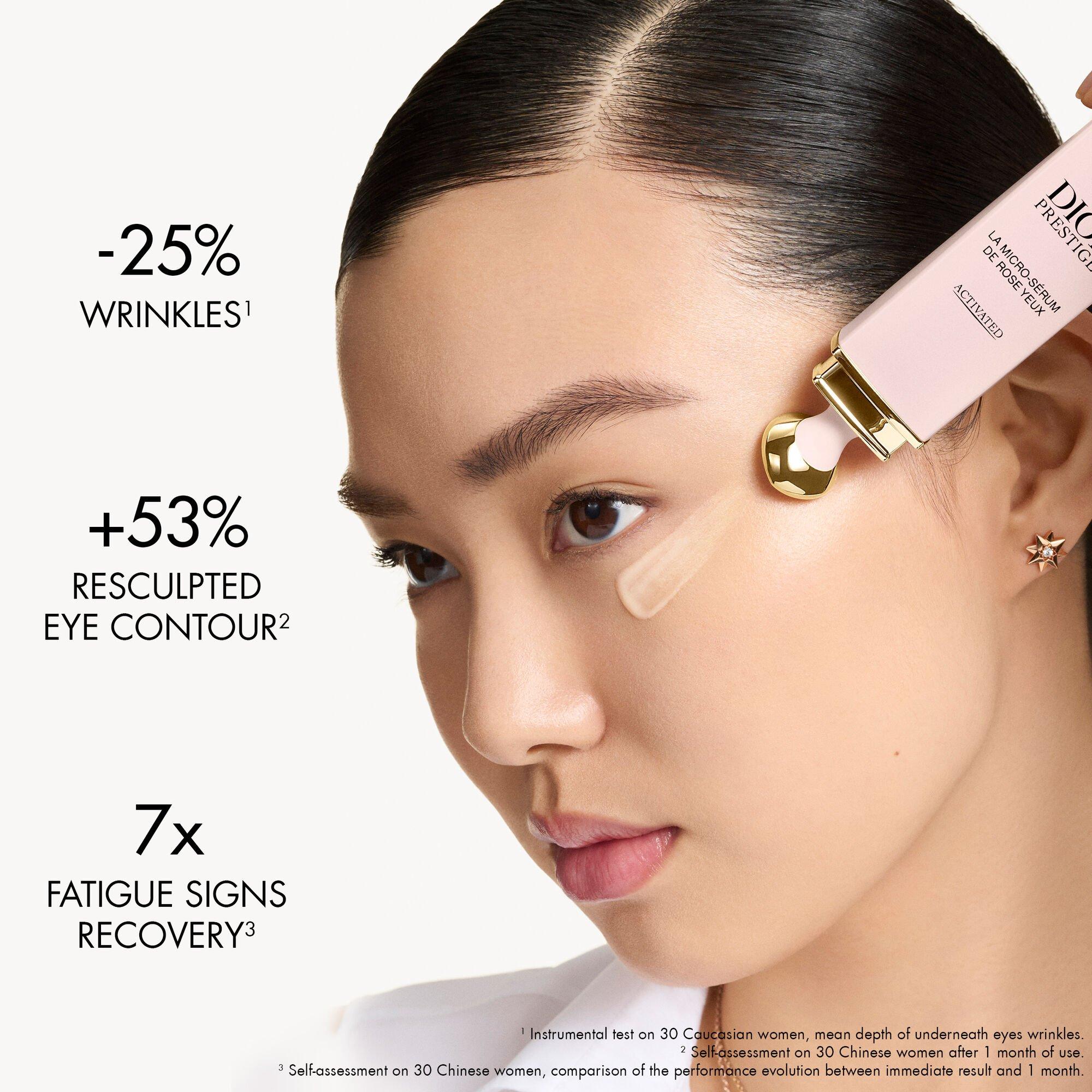 Clear - DIOR - Dior Prestige Le Micro-Serum de Rose Yeux Activated Regenerating Eye Serum - 2