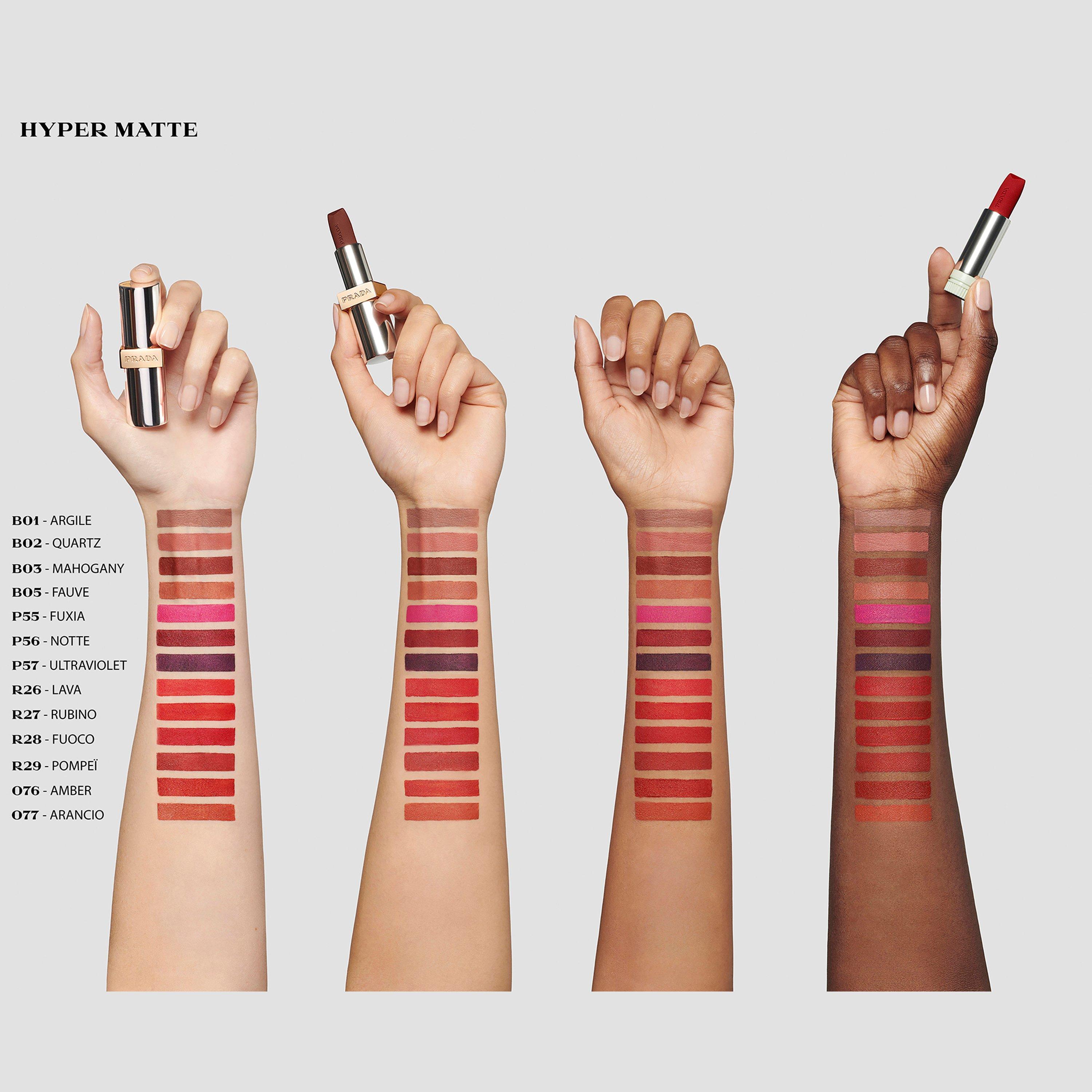 B02 - Prada Beauty - Beauty Monochrome Hyper Matte Vibrant Lipcolour Refill - 4