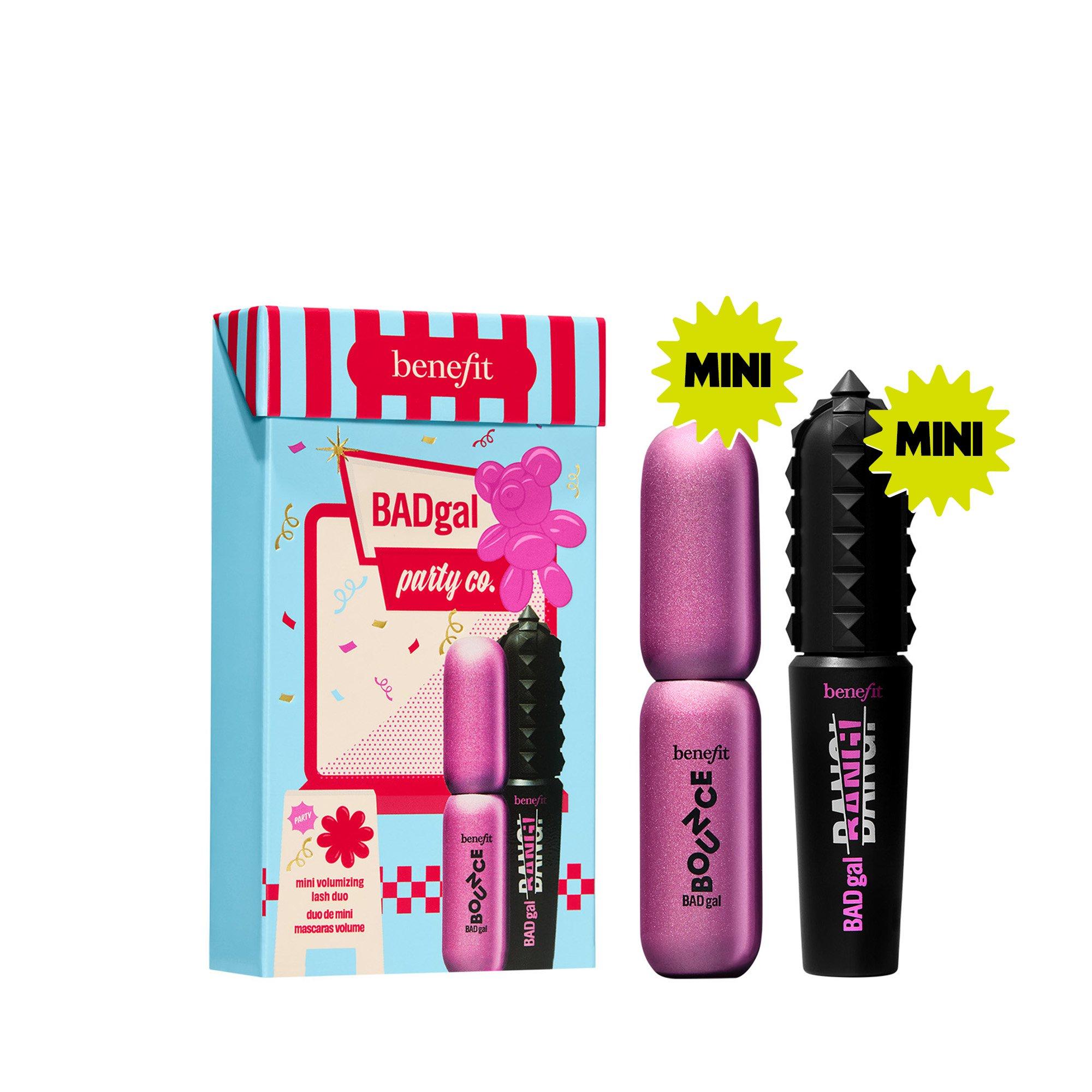 Multi - Benefit - BADgal Party Co (worth £30) BADgal BANG! Bounce Volumising Mini Mascara Duo Stocking Filler Gift Set - 8