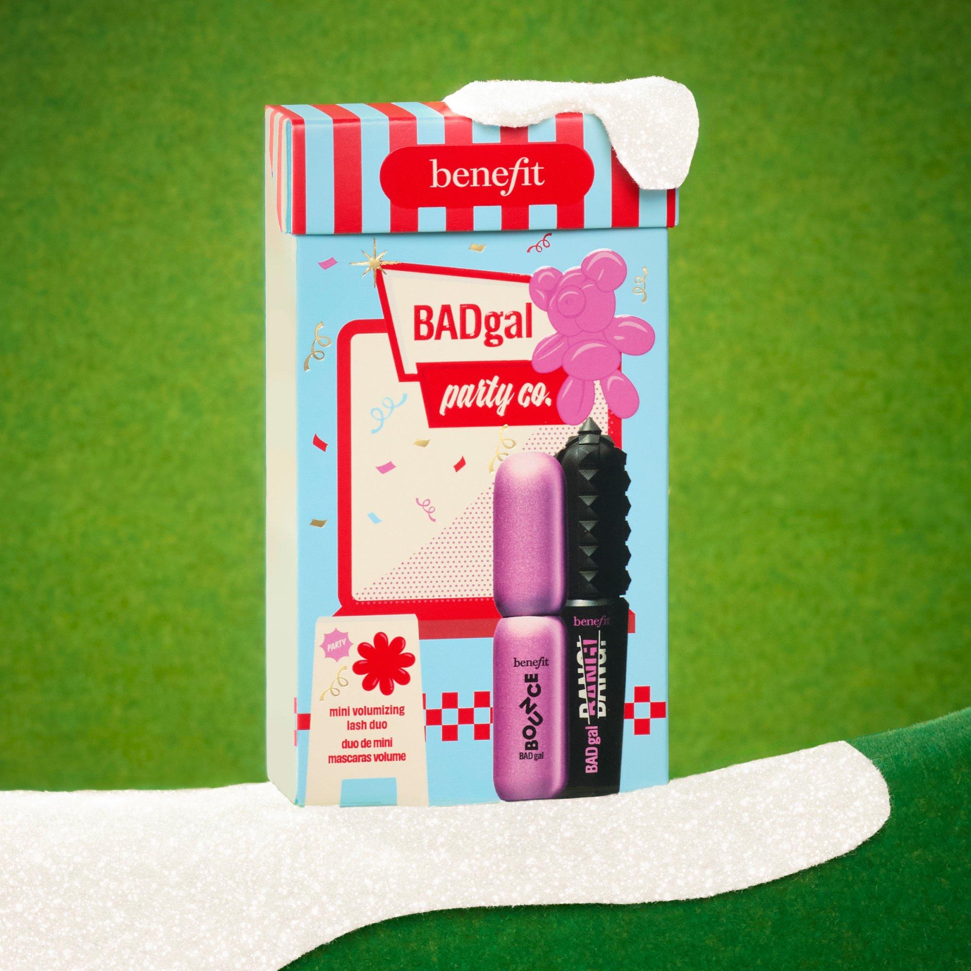 Multi - Benefit - BADgal Party Co (worth £30) BADgal BANG! Bounce Volumising Mini Mascara Duo Stocking Filler Gift Set - 9
