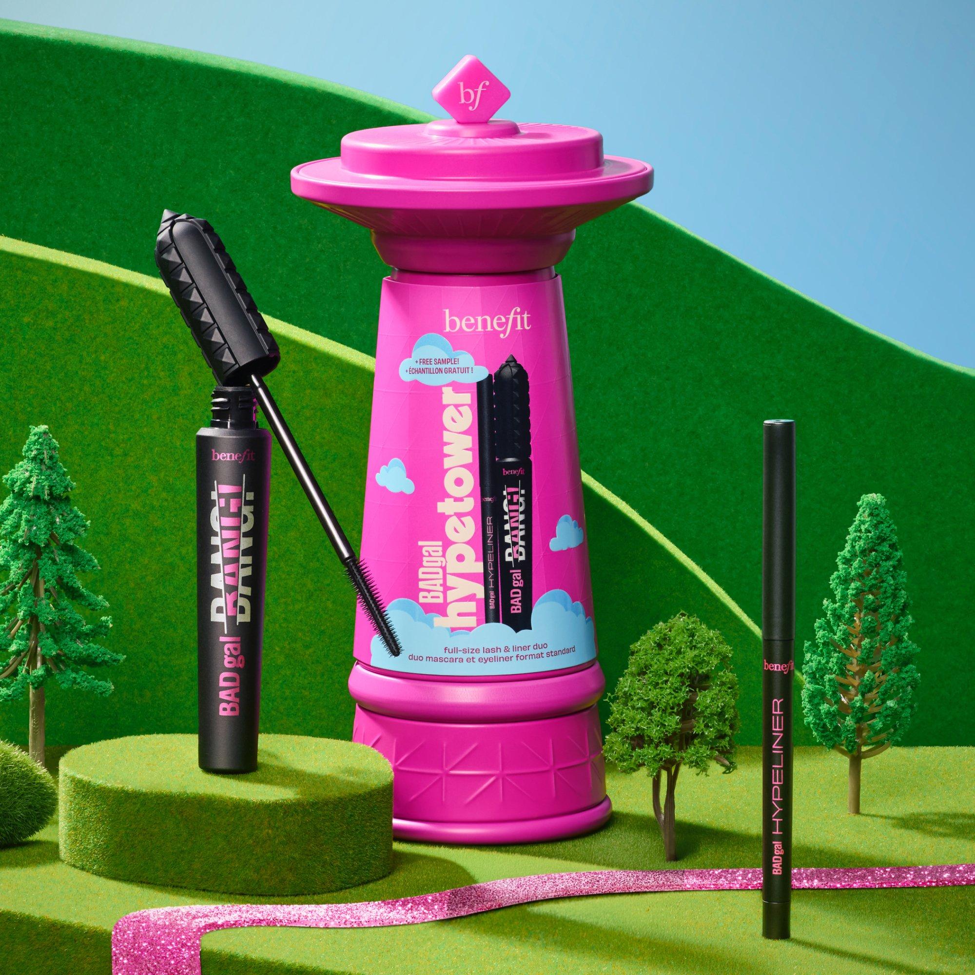 Multi - Benefit - BADgal Hypetower (worth £51) BADgal BANG! Mascara & Black Eyeliner Duo Gift Set - 10