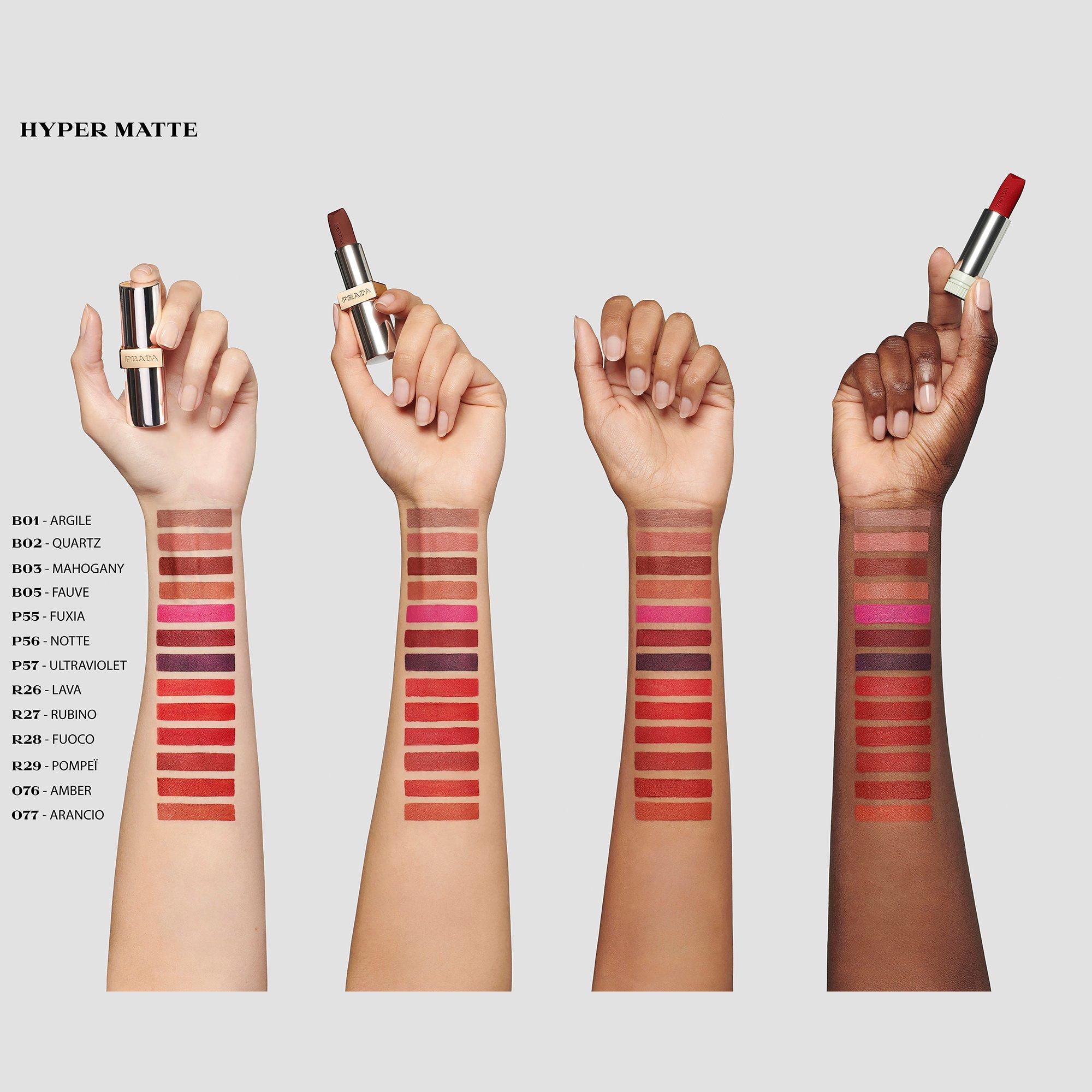B01 - Prada Beauty - Beauty Monochrome Hyper Matte for Durable Weightless Lipcolour - 4