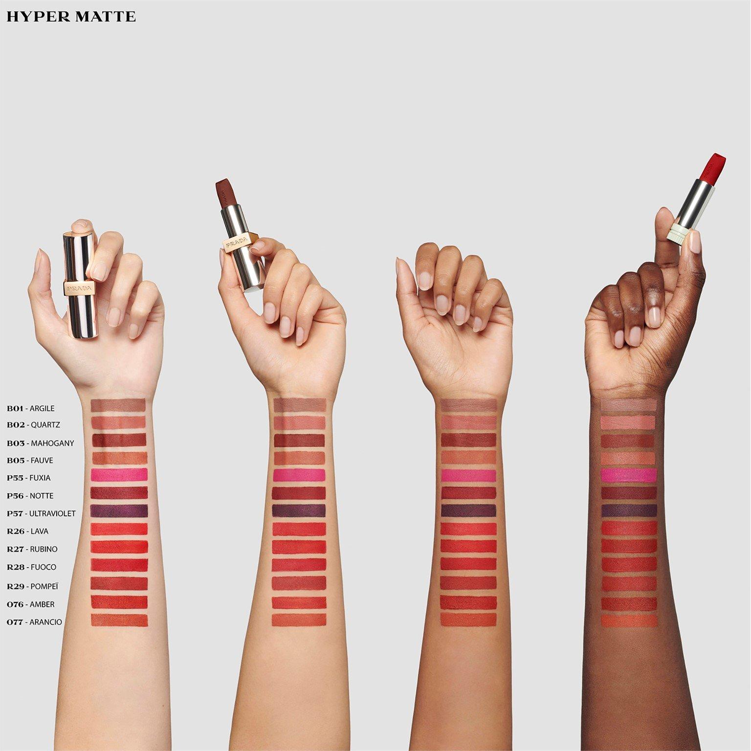 P58 - Prada Beauty - Beauty Monochrome Hyper Matte for Durable Weightless Lipcolour - 4