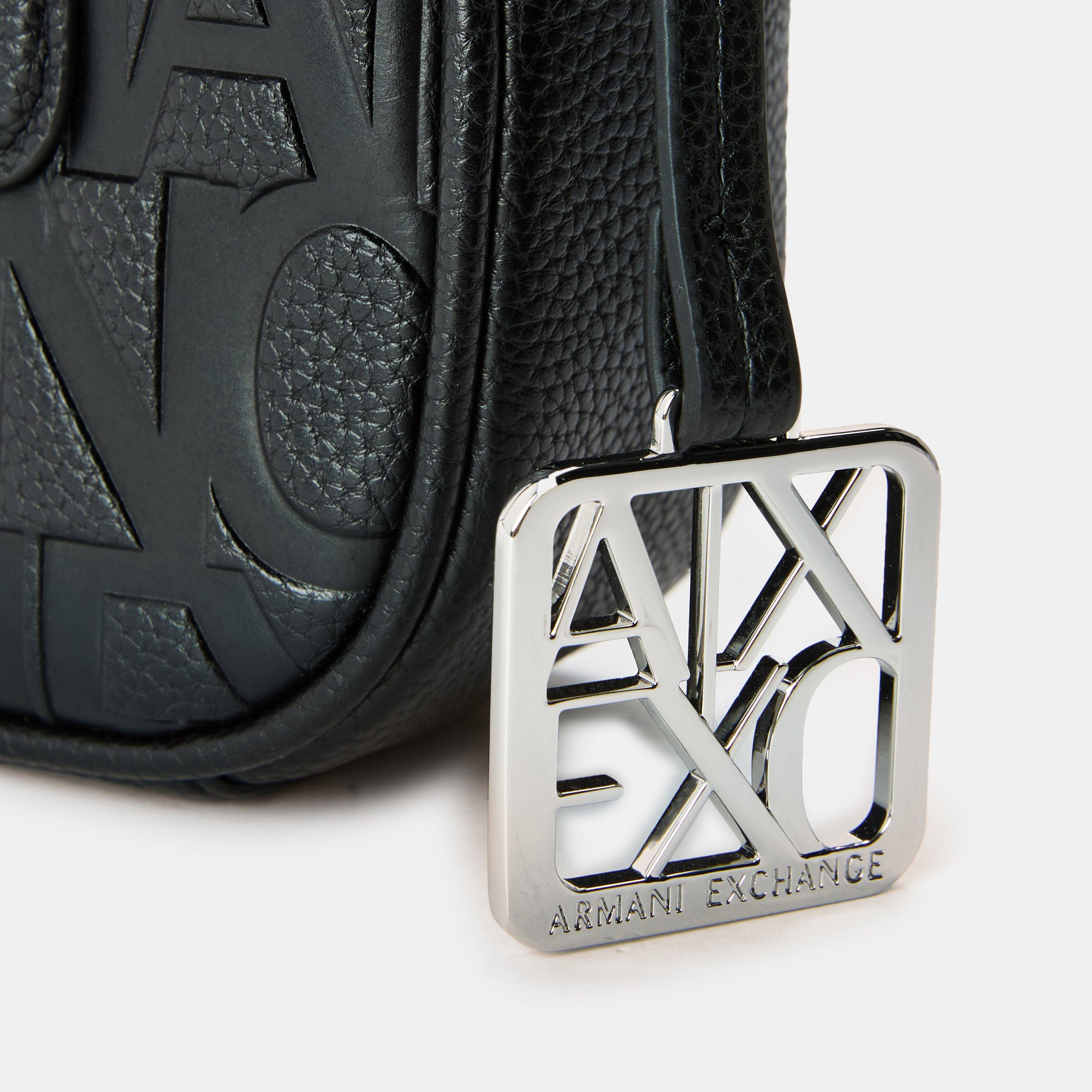 Black - Armani Exchange - Women's Messenger Camera Bag - 4