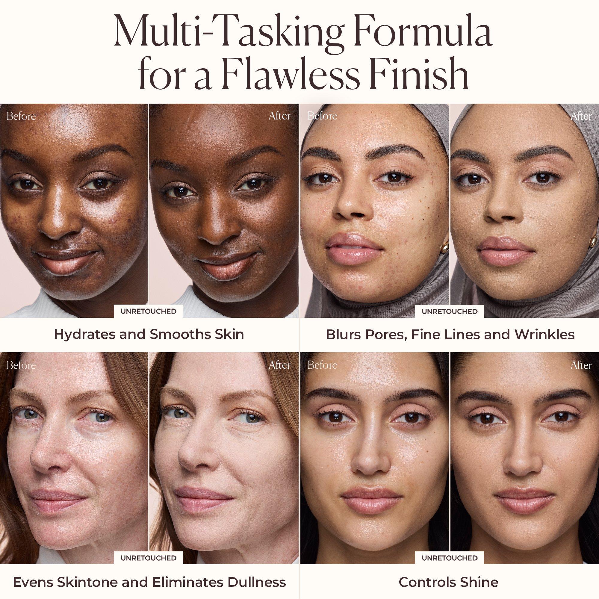 0N Chantilly  - Laura Mercier - Real Flawless Feathermatte Powder Foundation - 6