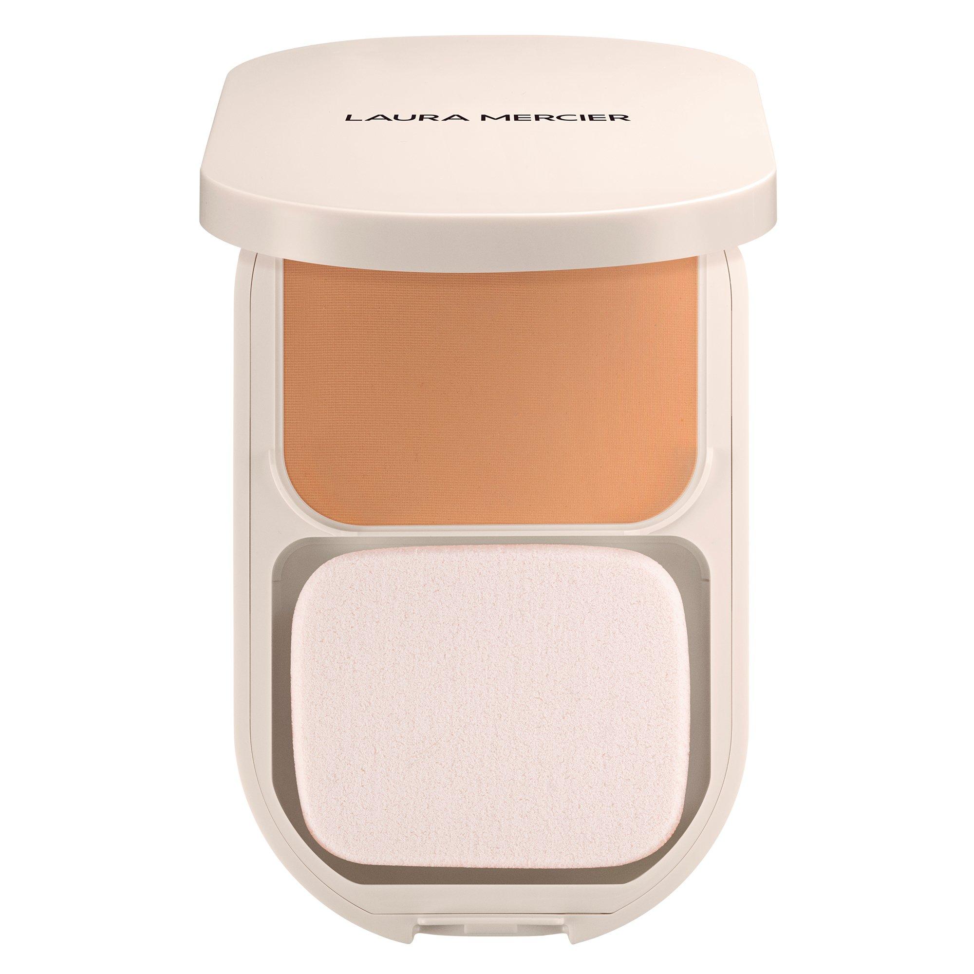 Laura Mercier Real Flawless Feathermatte Powder Foundation - 3W Buttrrsctch