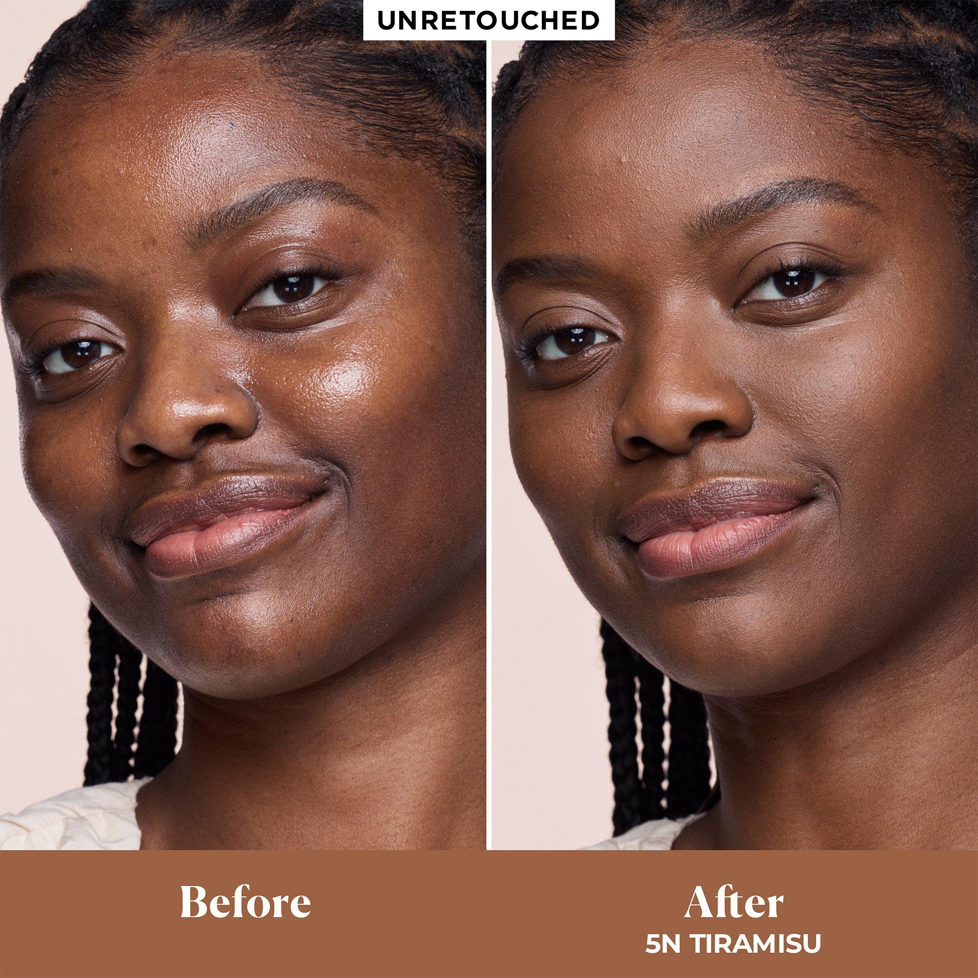 5N Tiramisu  - Laura Mercier - Real Flawless Feathermatte Powder Foundation - 3