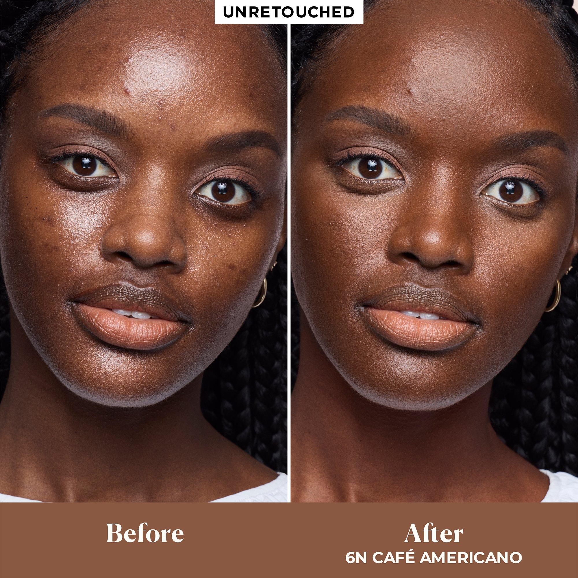 6N Café America - Laura Mercier - Real Flawless Feathermatte Powder Foundation - 3