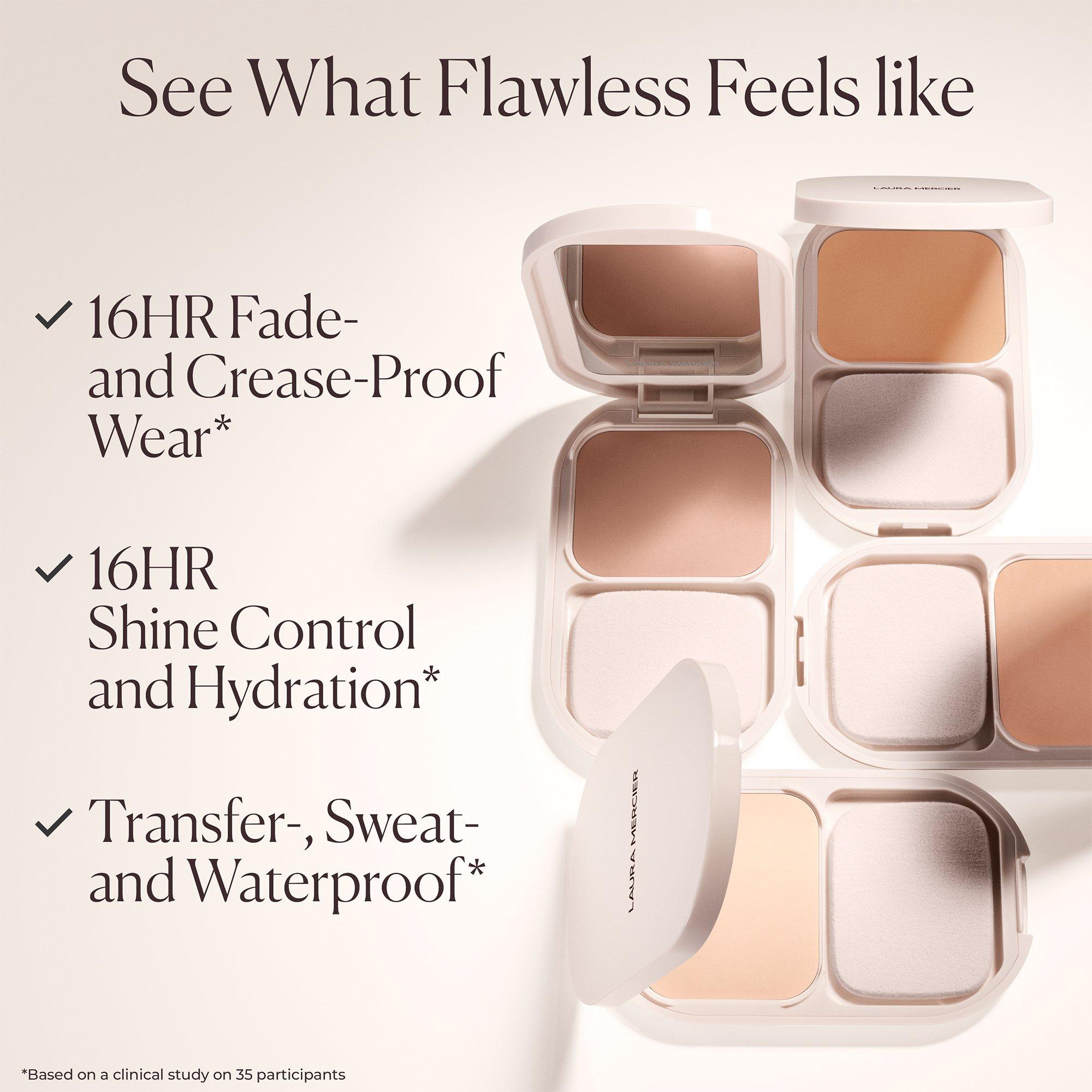 6N Café America - Laura Mercier - Real Flawless Feathermatte Powder Foundation - 5