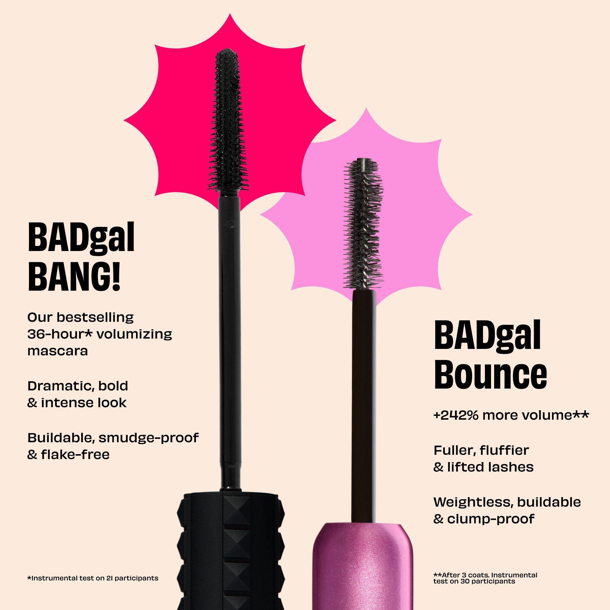 Teal - Benefit - BADgal Bounce Pumpd Up Fluffier Volumising Mascara - 4