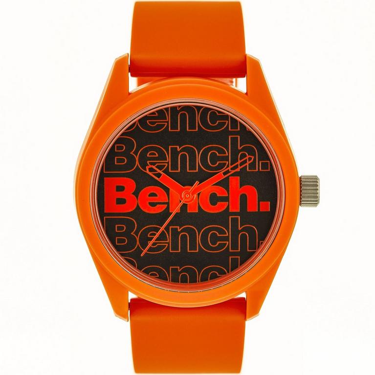 Orange - Bench - Plastic/resin Fashion Analogue Quartz Watch - 1