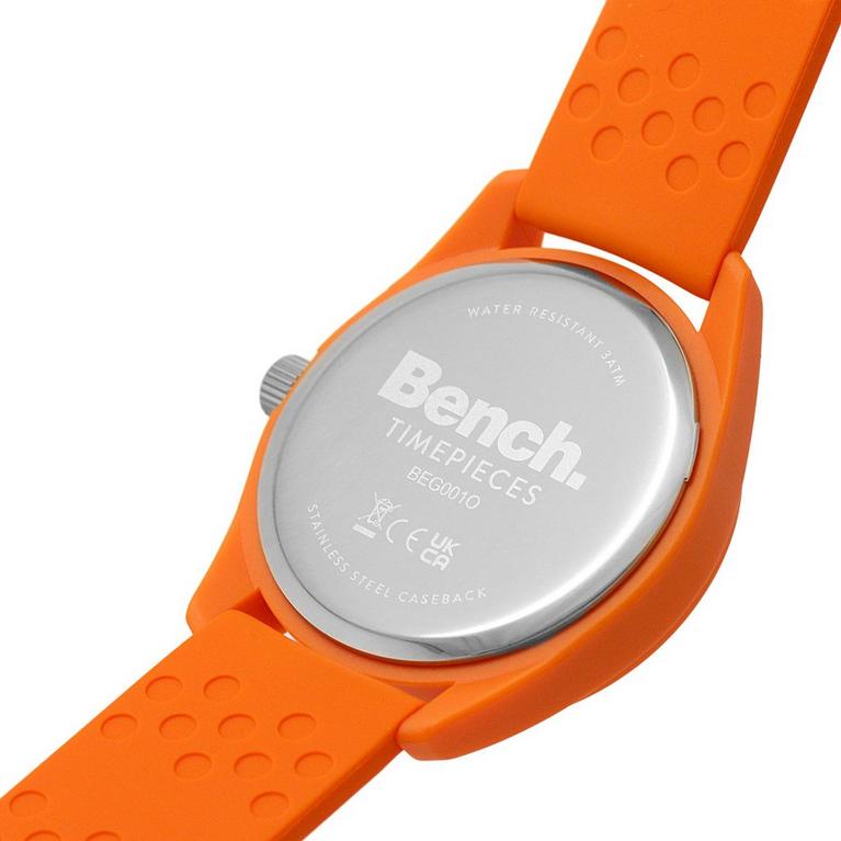 Orange - Bench - Plastic/resin Fashion Analogue Quartz Watch - 8