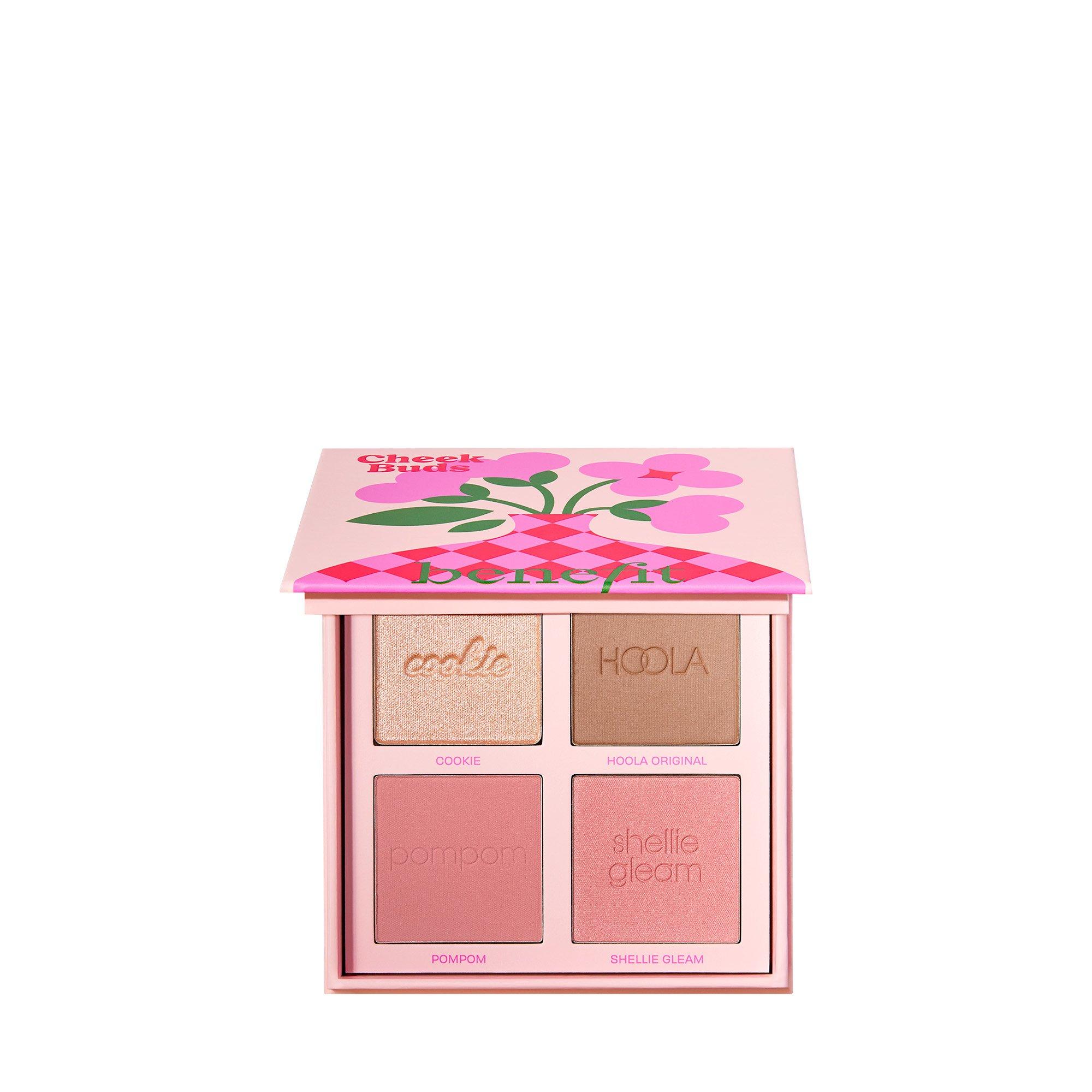 Multi - Benefit - Cheek Buds Limited Edition Hoola Bronzer Blush and Highlighter Face Palette - 1