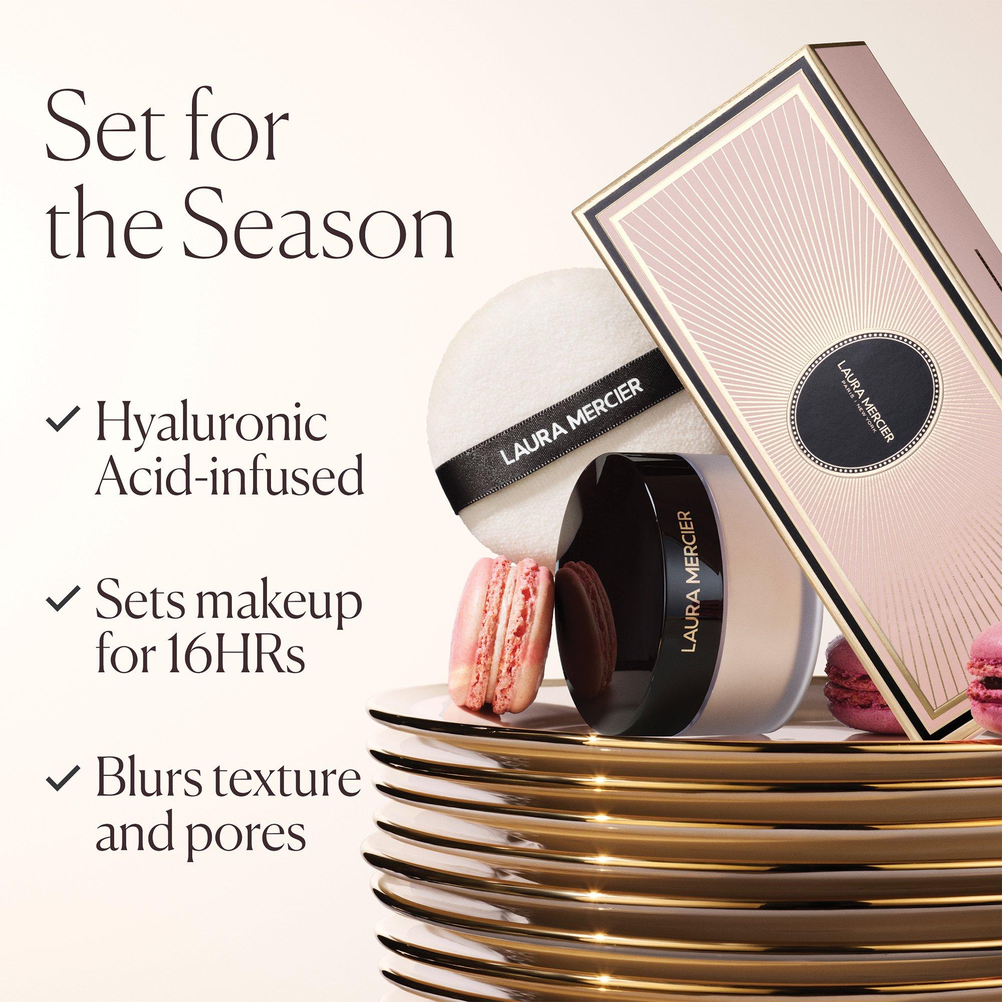 Clear - Laura Mercier - Indulgent Icons - Ultra-Blur Translucent Loose Setting Powder + Puff - 5