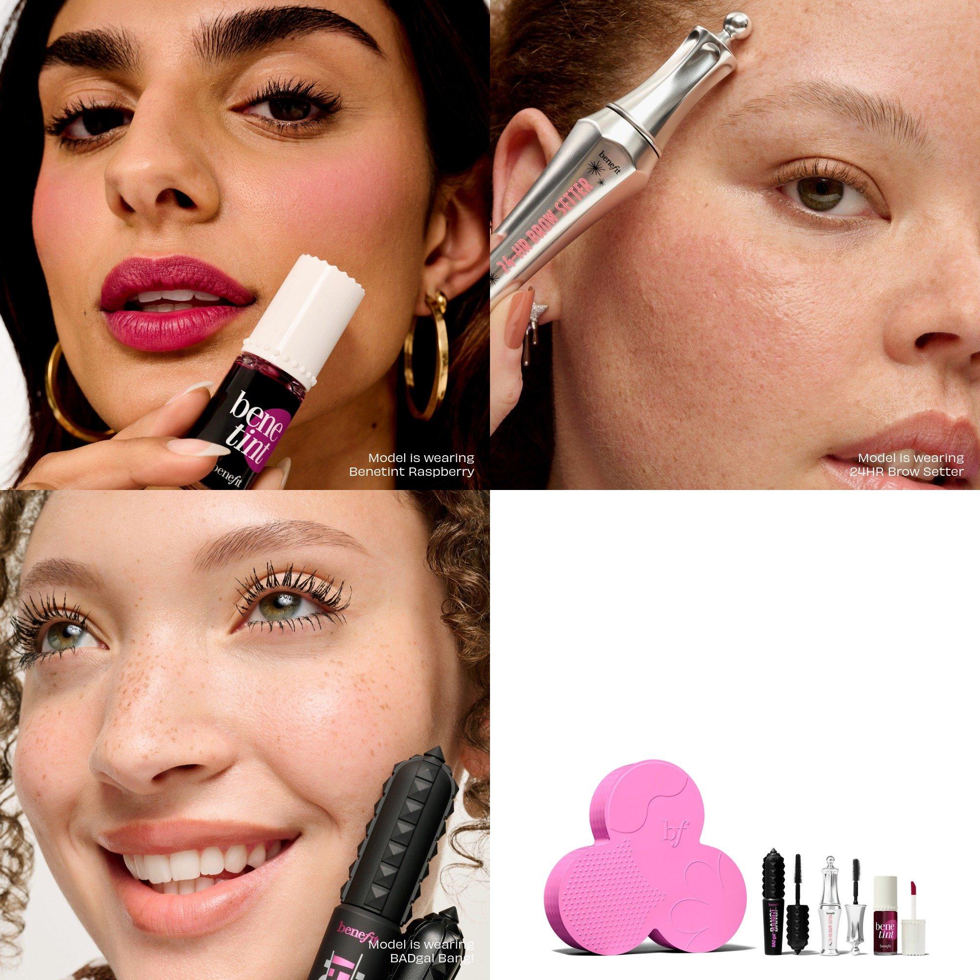 Multi - Benefit - Gotta Have Its Mascara Brow Gel and Lip & Cheek Tint Best Sellers Gift Set Worth £52 - 5