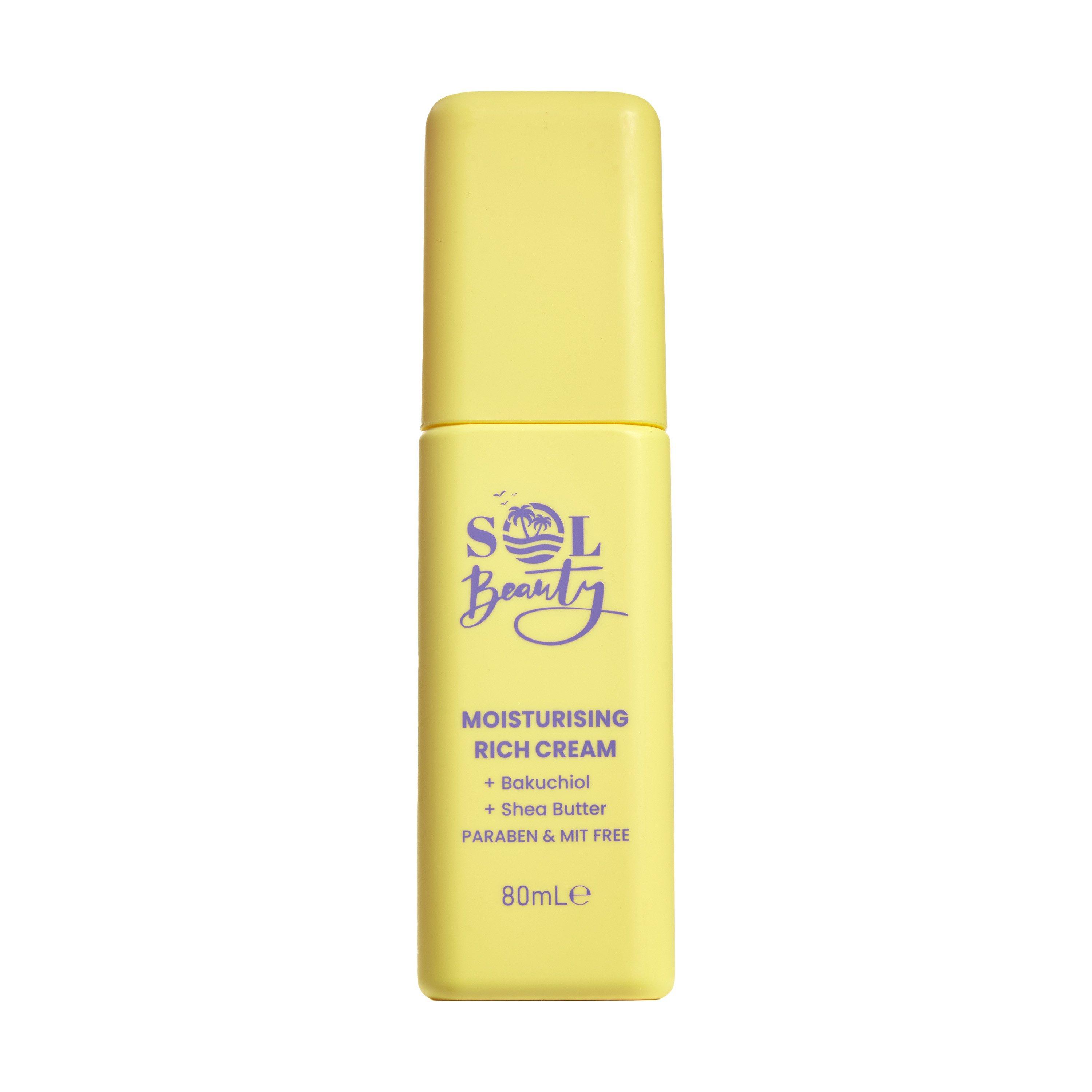 Sol Beauty Women's Skincare Moisturising Cream 80Ml