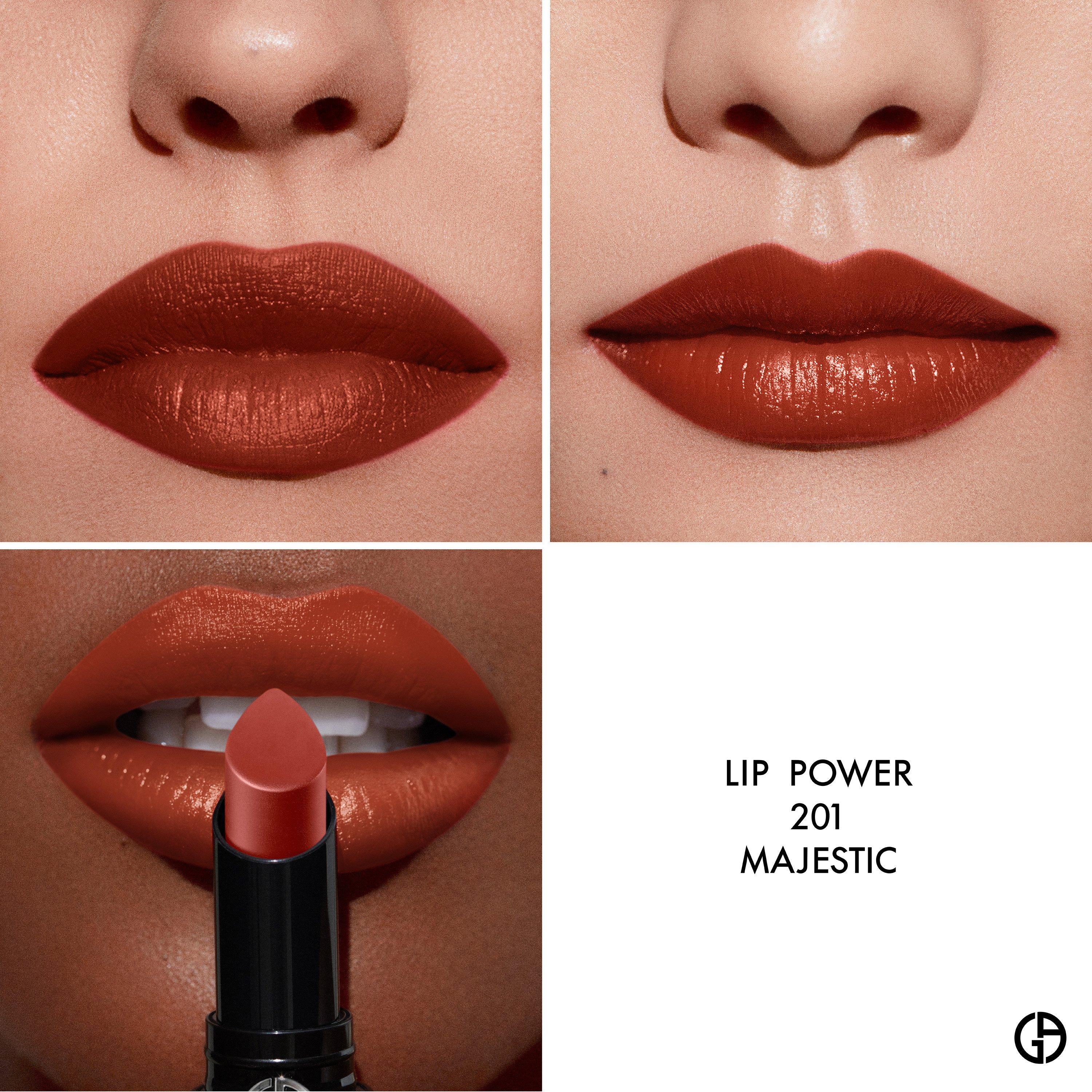 201 - Armani Beauty - Lip Power Vivid Color Long Wear Lipstick - 5