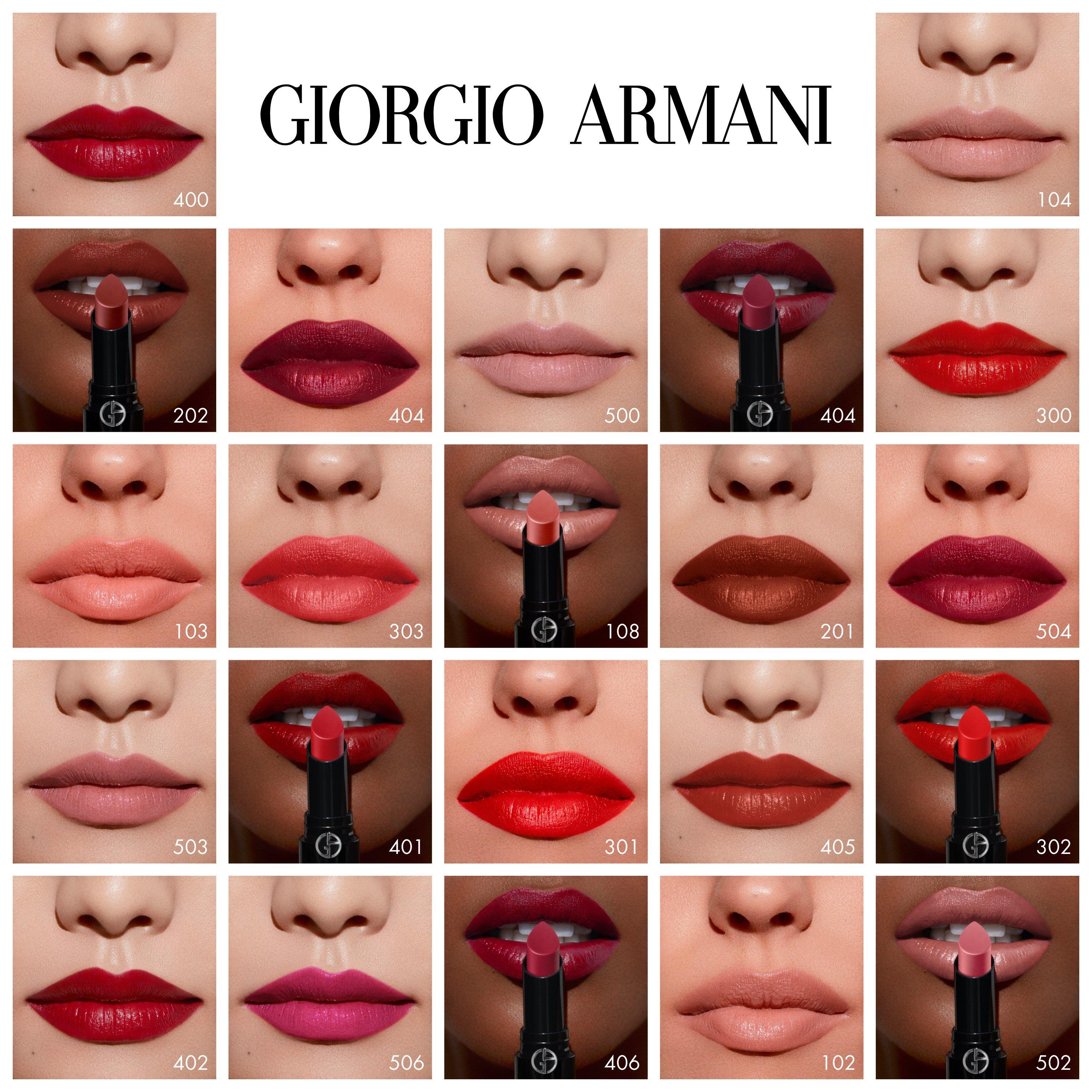 201 - Armani Beauty - Lip Power Vivid Color Long Wear Lipstick - 8