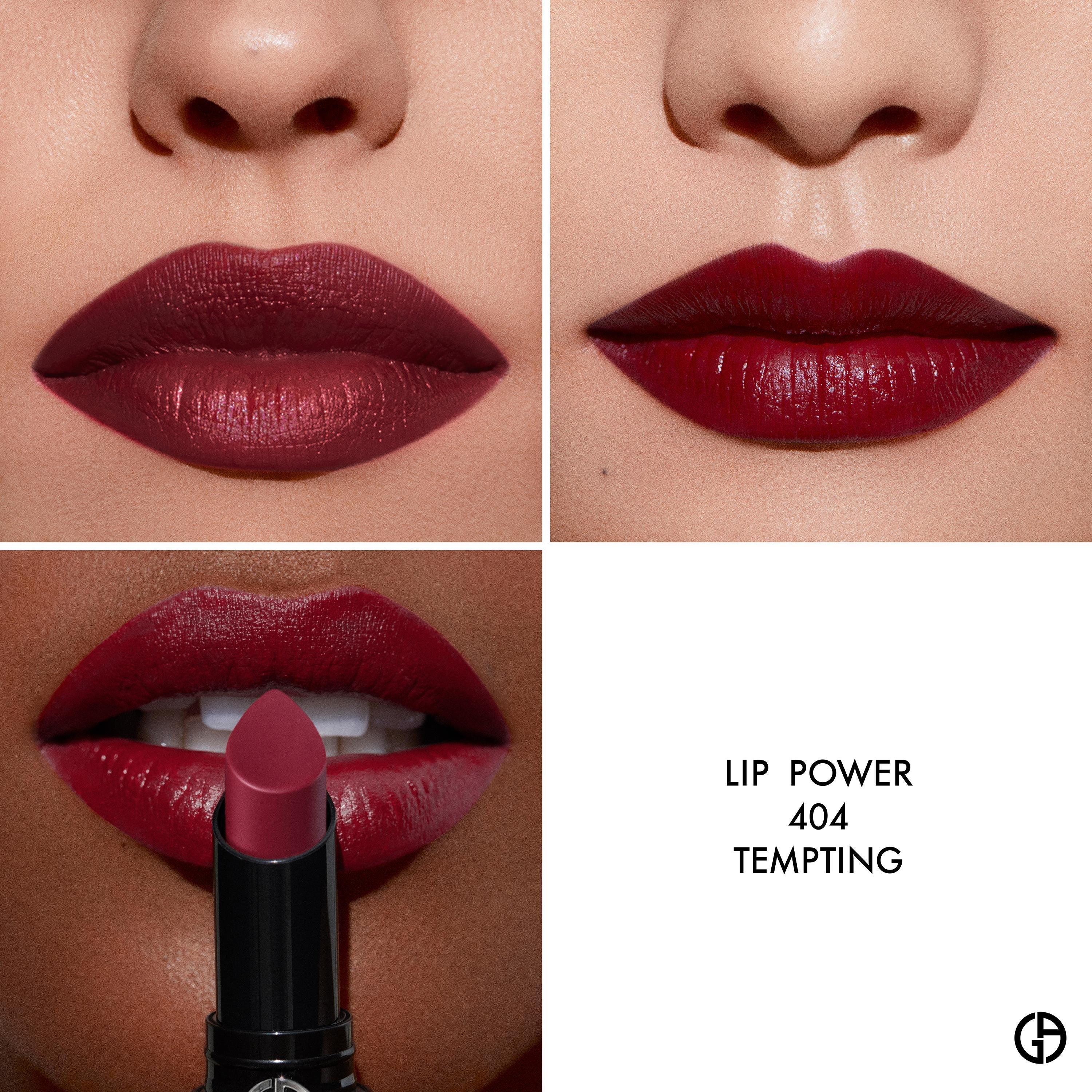 404 - Armani Beauty - Lip Power Vivid Color Long Wear Lipstick - 5