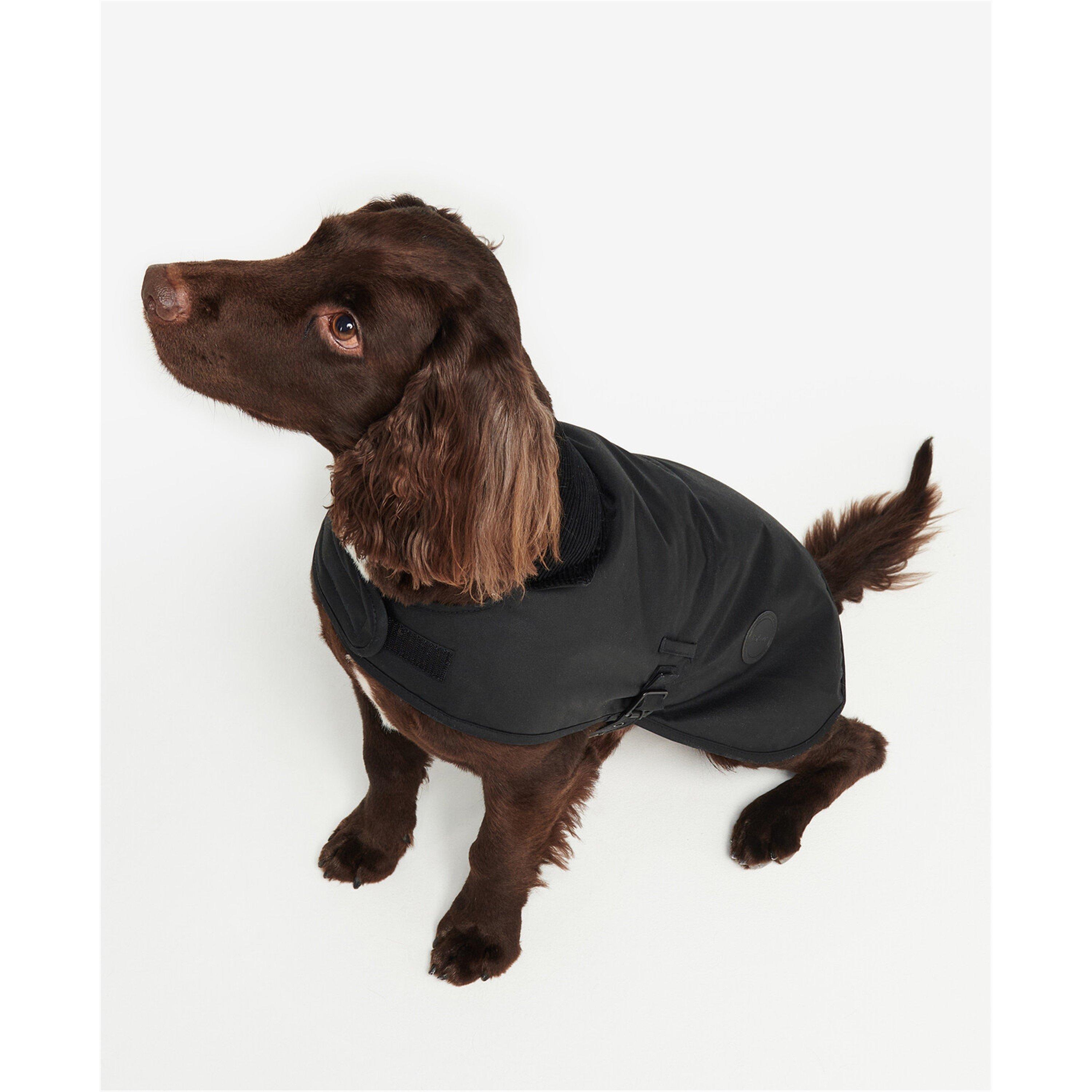 Black BK71 - Barbour - Waxed Dog Coat - 2